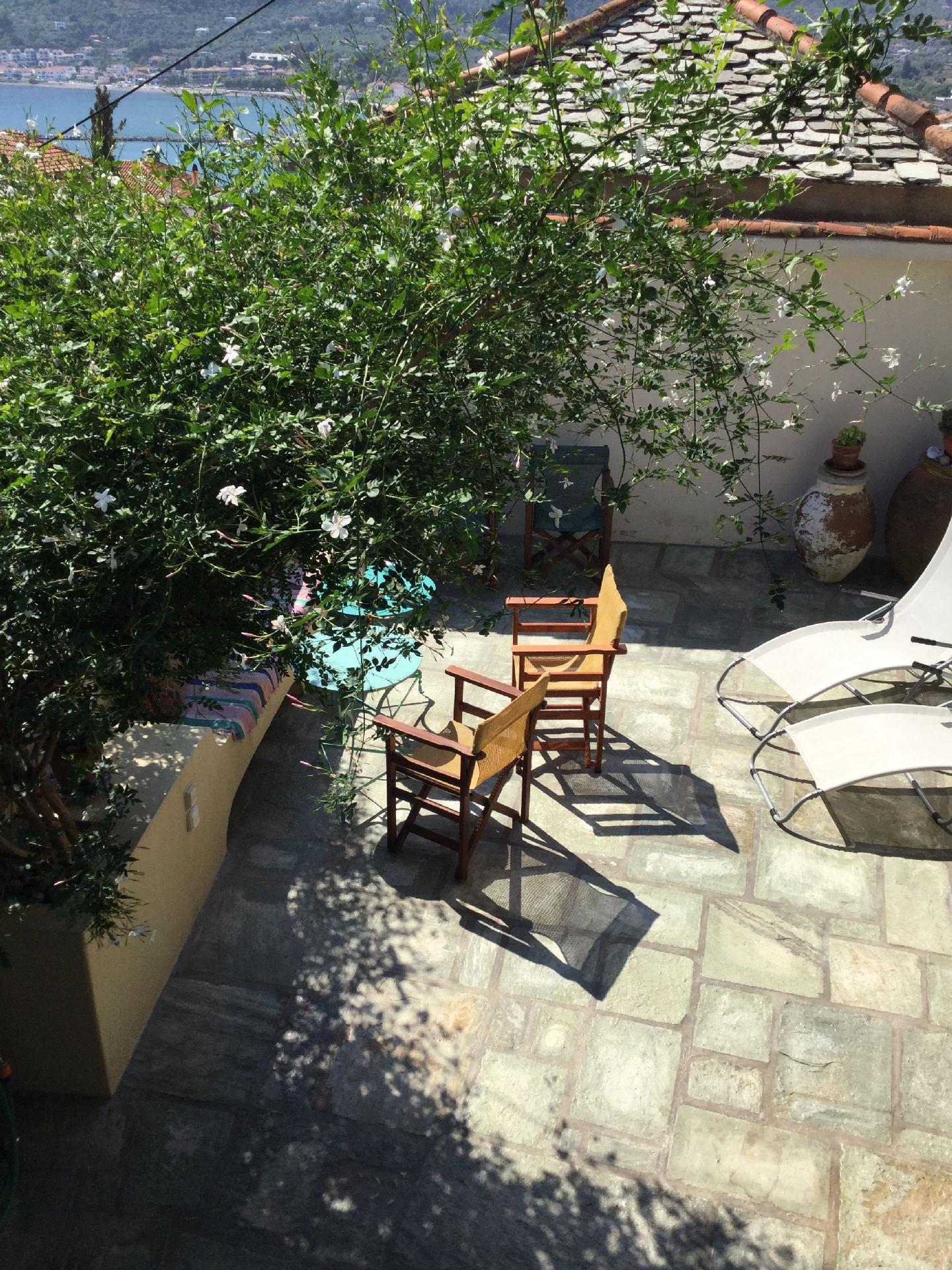 Ferienhaus in Skopelos mit Großer Terrasse u Ferienhaus in Griechenland