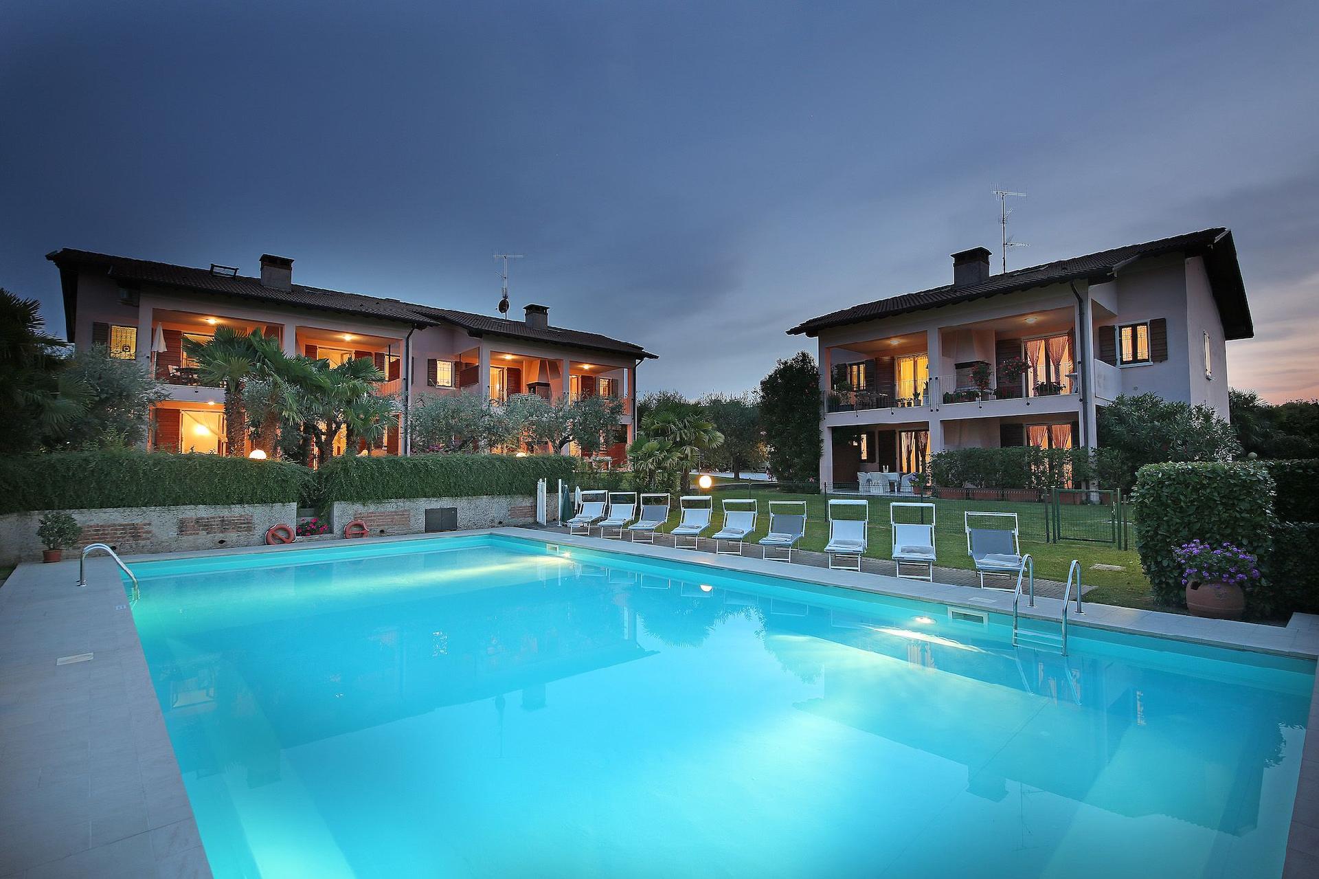 Ferienwohnung in Solarolo mit Grill, Garten und Te Ferienhaus  Manerba del Garda