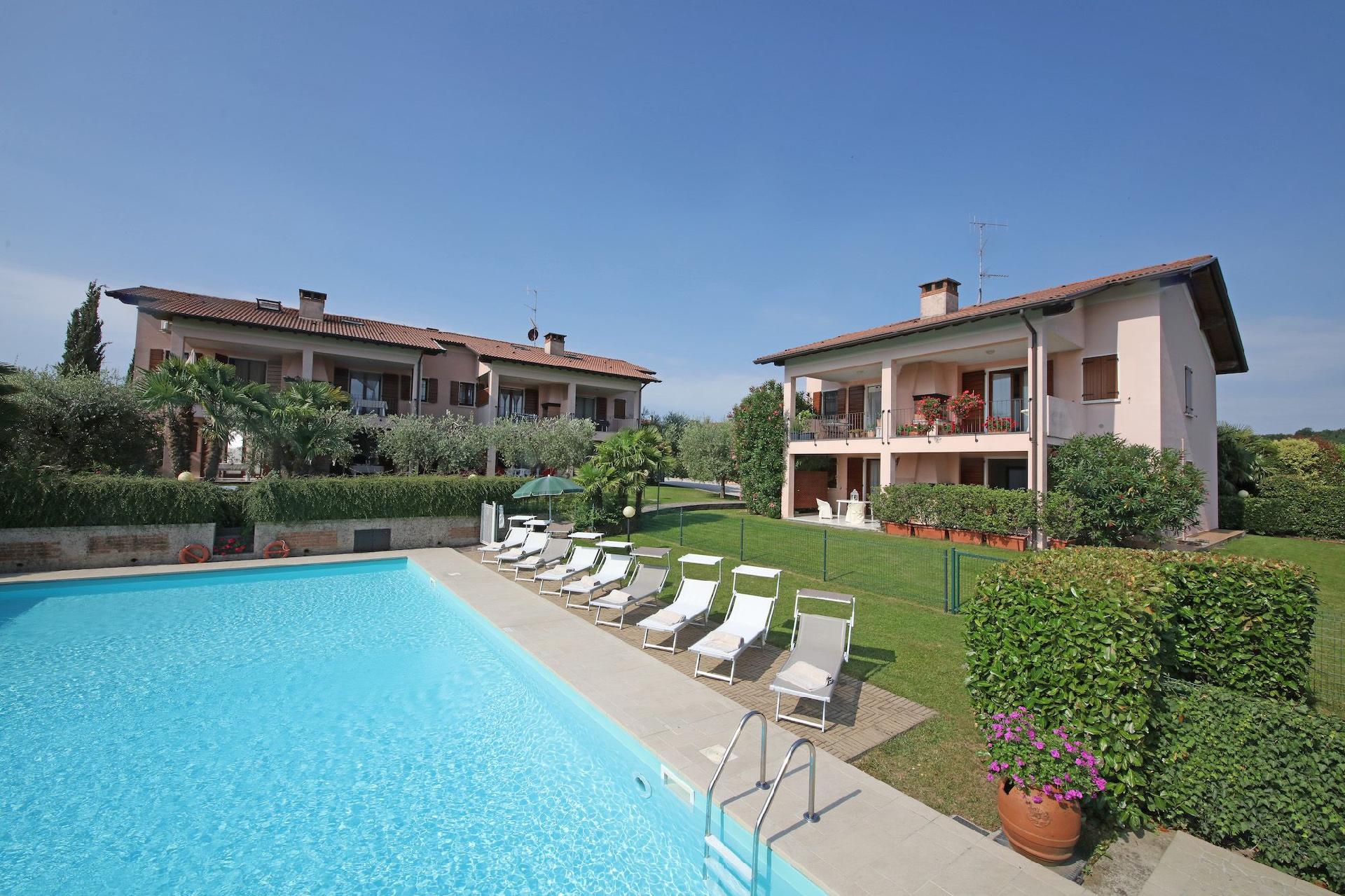 Appartement in Solarolo mit Grill, gemeinsamem Poo   Gardasee - Lago di Garda