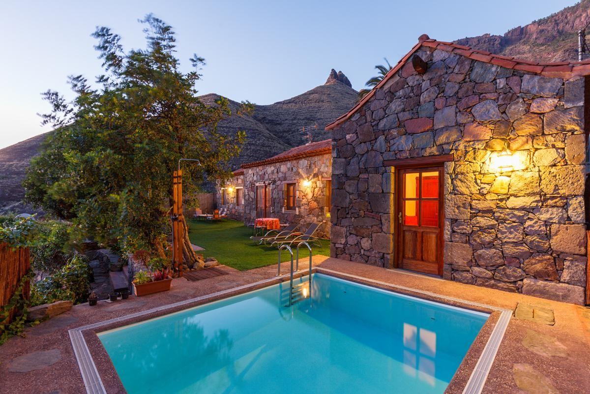 Komfortables Ferienhaus mit privatem Pool und idea Ferienhaus  Gran Canaria