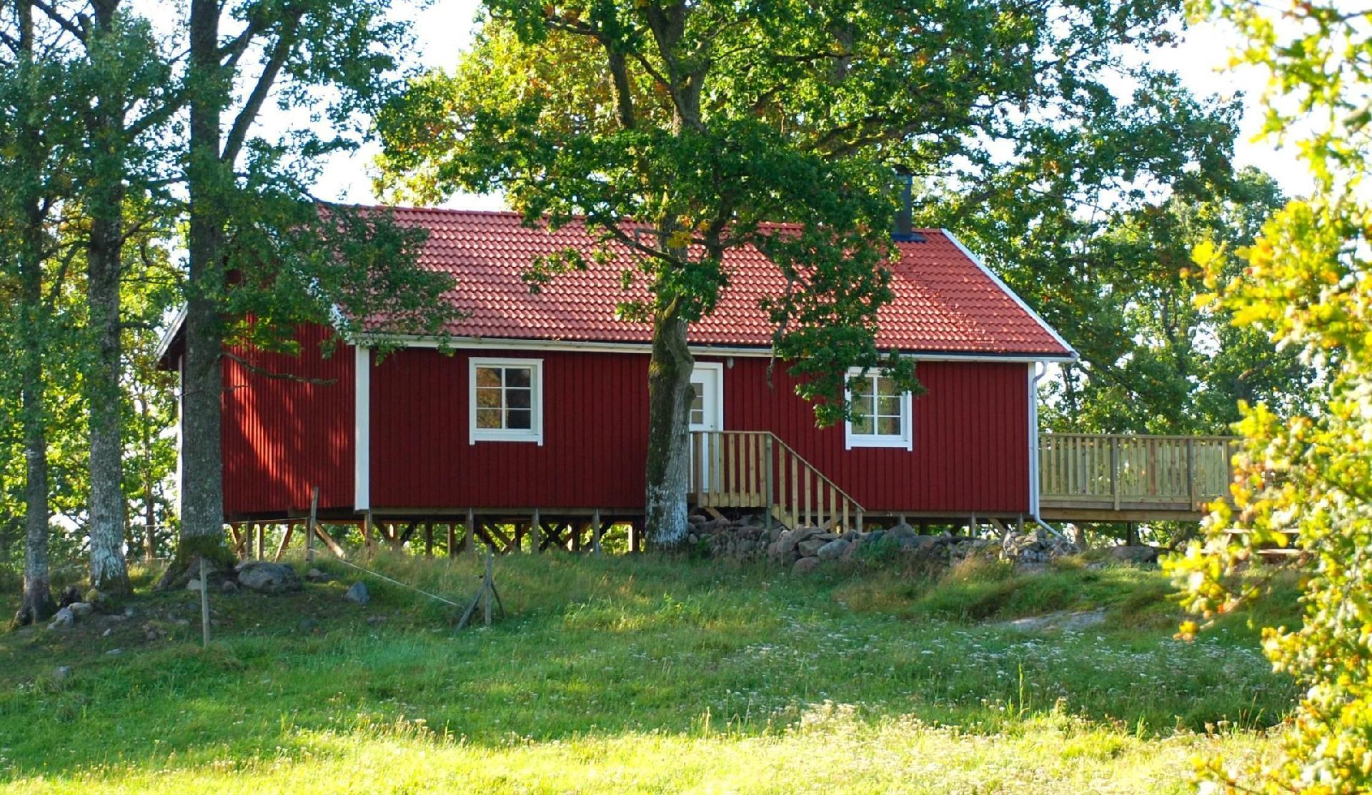 Idyllisch gelegenes Ferienhaus, luftig eingerichte Ferienhaus in Schweden