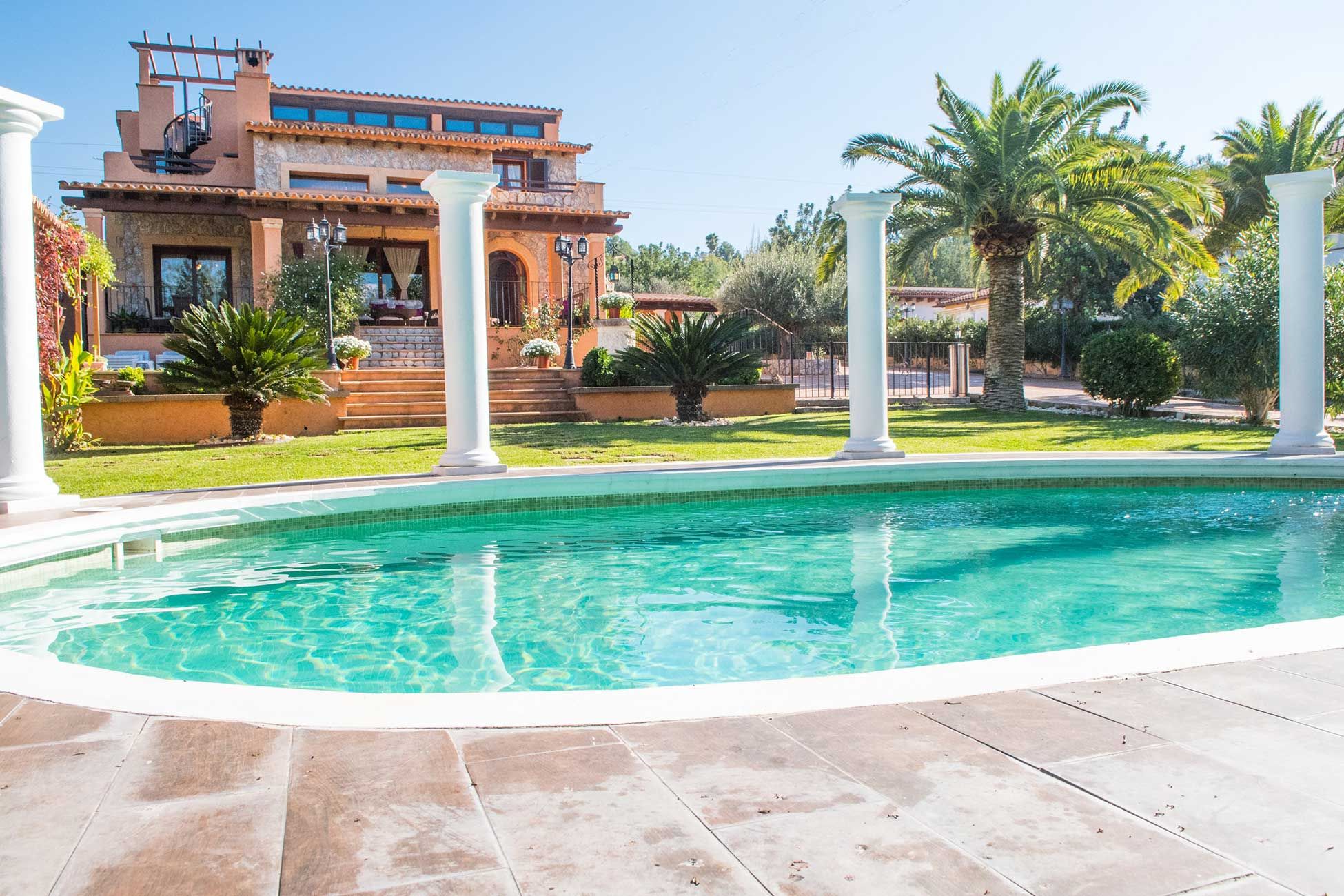 Ferienhaus mit Privatpool für 10 Personen in Bunyola Mallorca Westküste von Mallorca