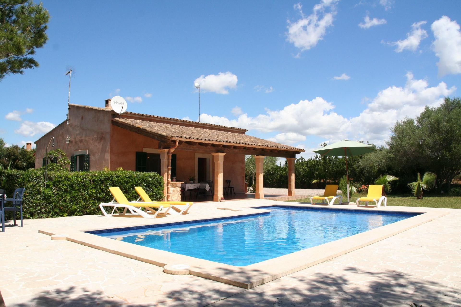 Ferienhaus mit Privatpool für 4 Personen in Cala Mondrago Mallorca Südostküste von Mallorca