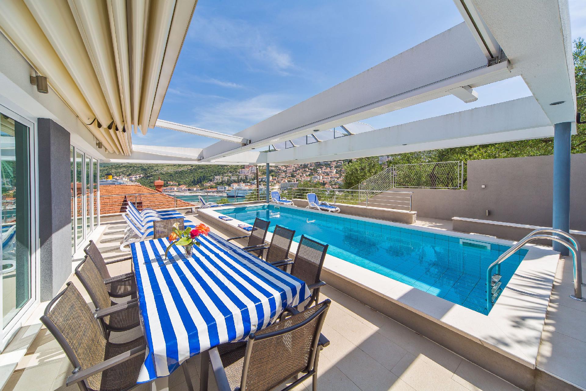 Luxuriöses Ferienhaus mit privatem Pool und M Ferienhaus  Dubrovnik Riviera