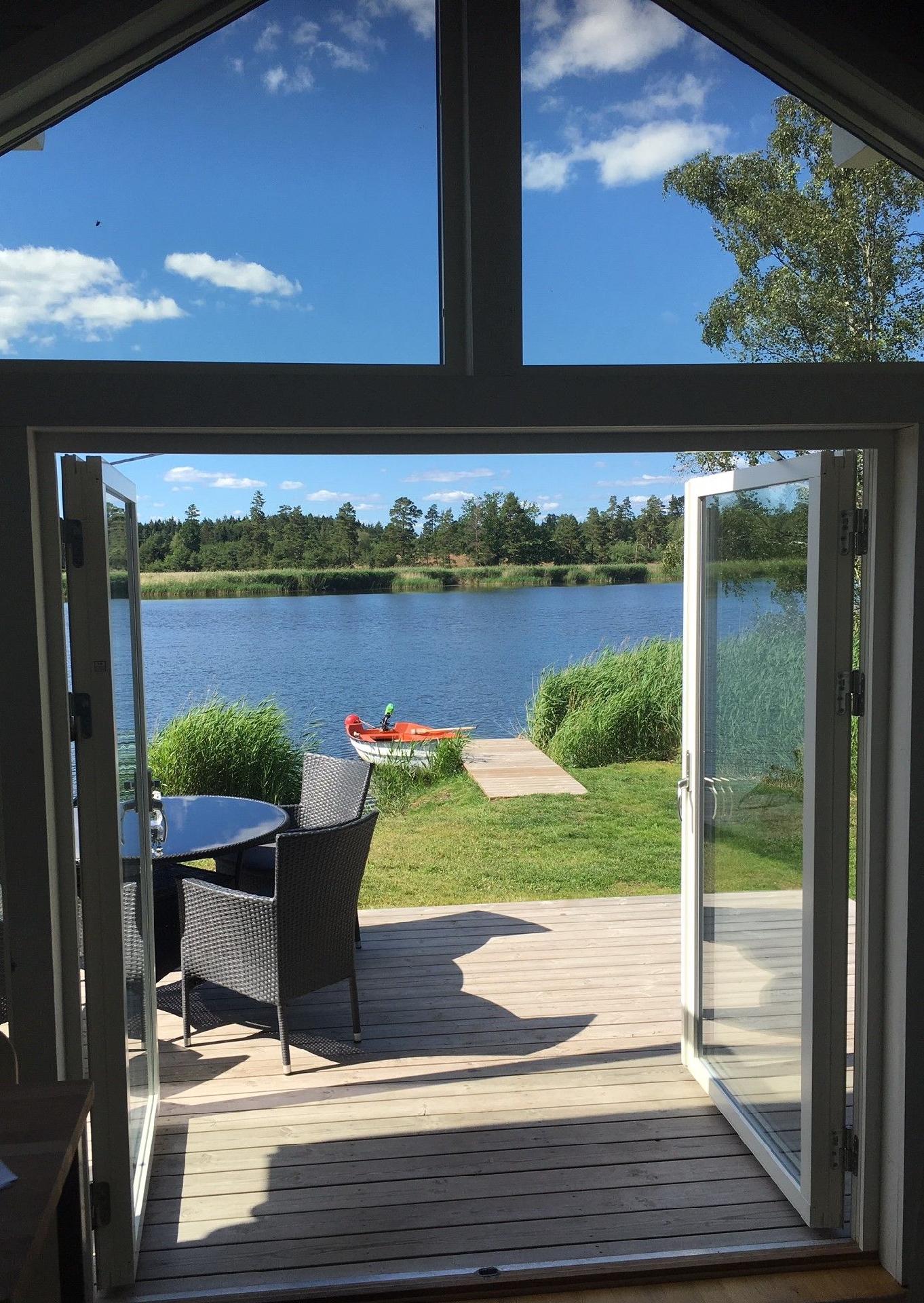 Holzhaus mit Terrasse, ideal für Urlaub das g Ferienhaus in Schweden