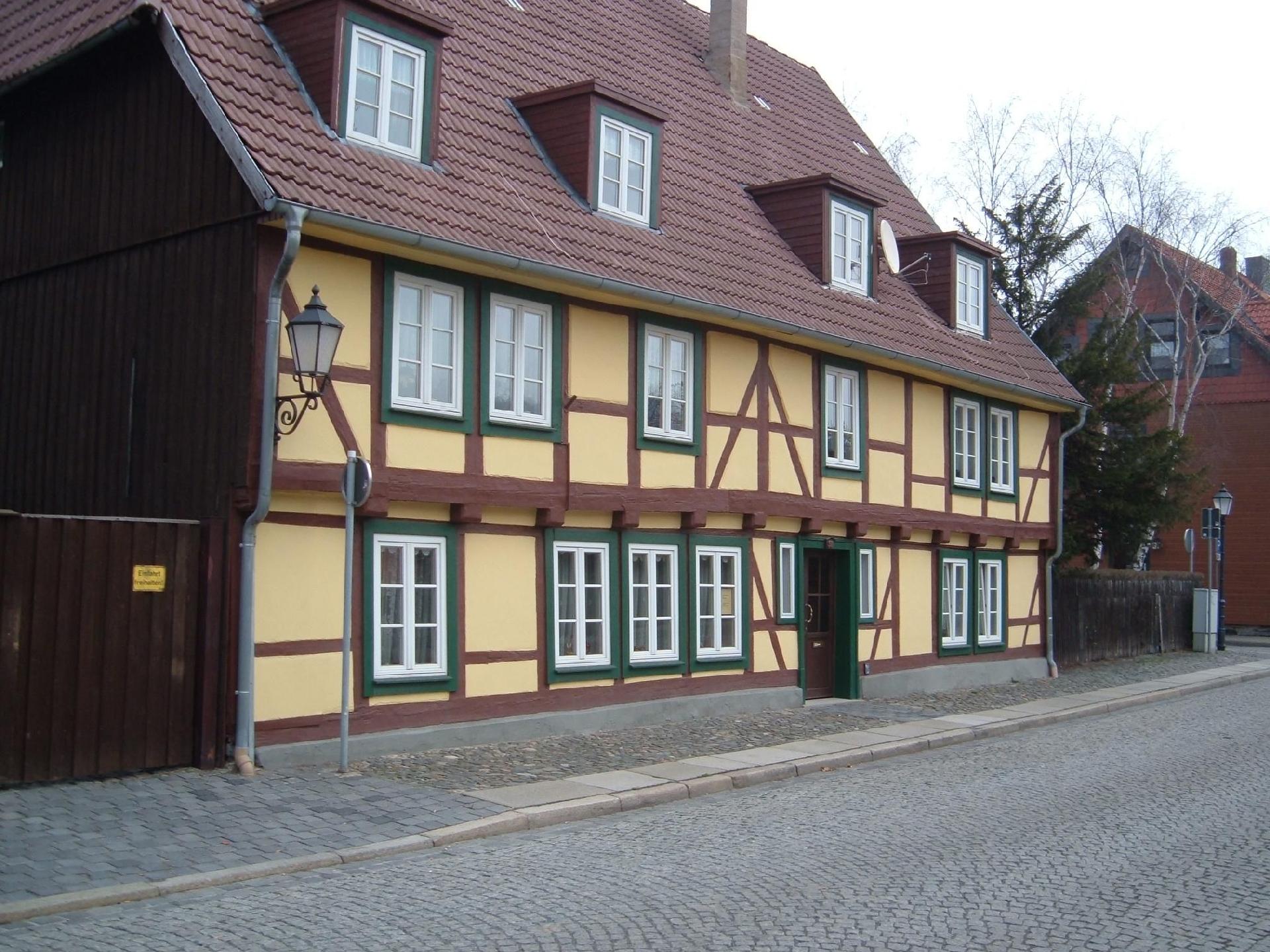 Wohnung in Wernigerode mit Garten Ferienwohnung  Sachsen Anhalt Harz