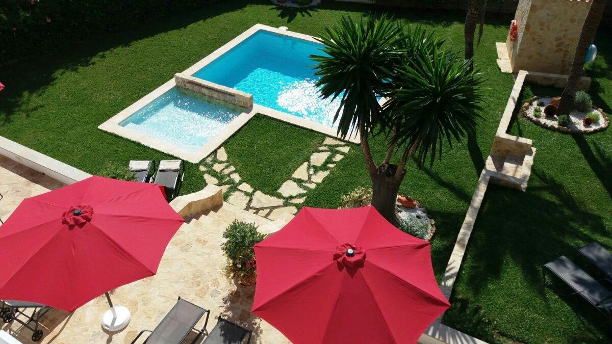 Ferienwohnung mit privater Dachterrasse und Meerbl Ferienwohnung  Mallorca