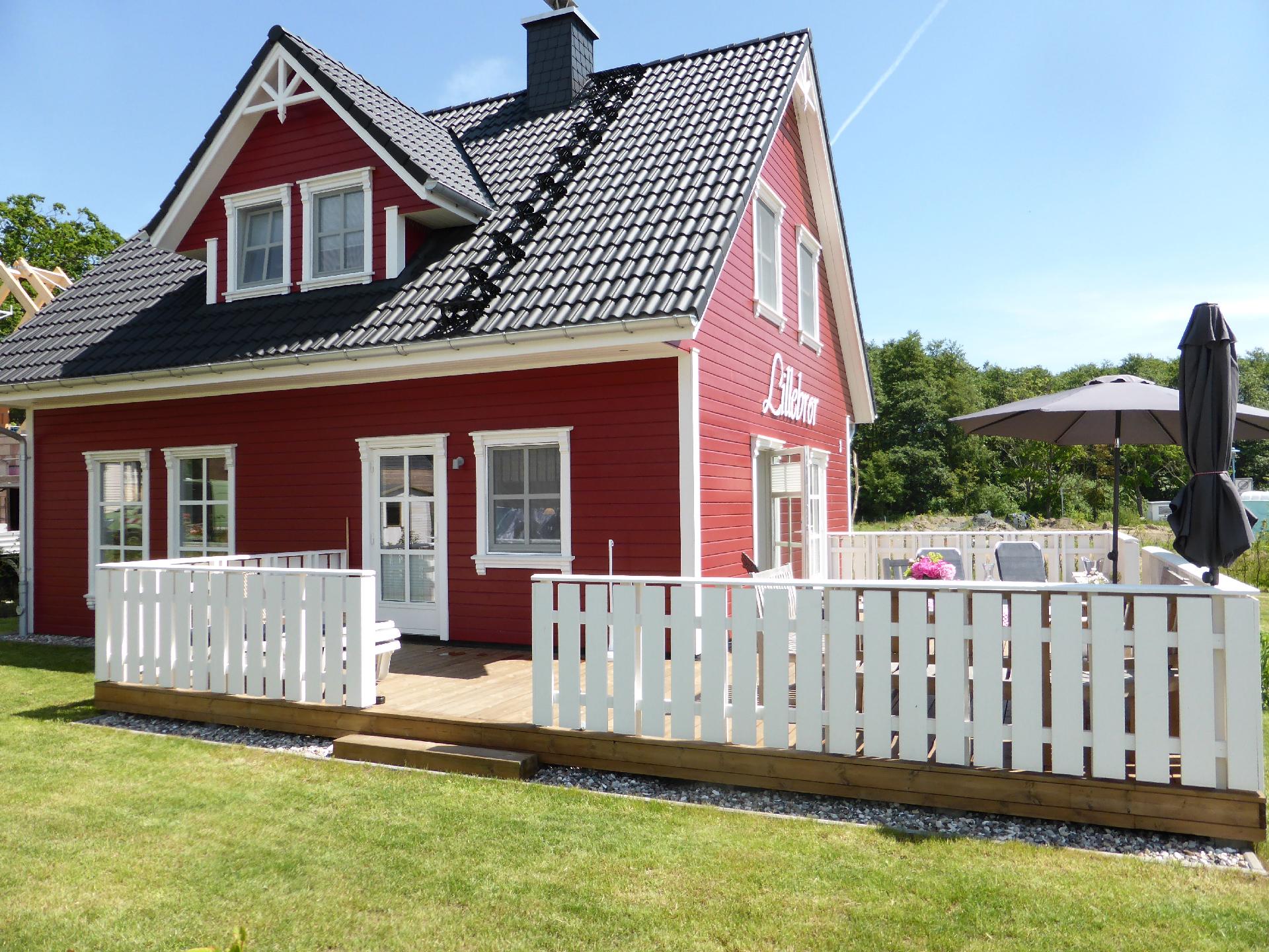 Komfortables Ferienhaus in Breege mit Terrasse, Gr Ferienhaus an der Ostsee