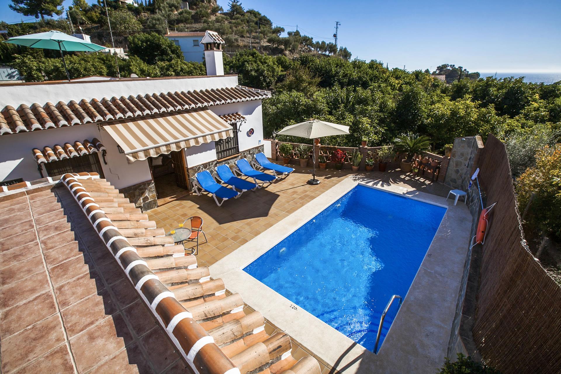 Ferienhaus mit Privatpool für 4 Personen ca.   in Spanien