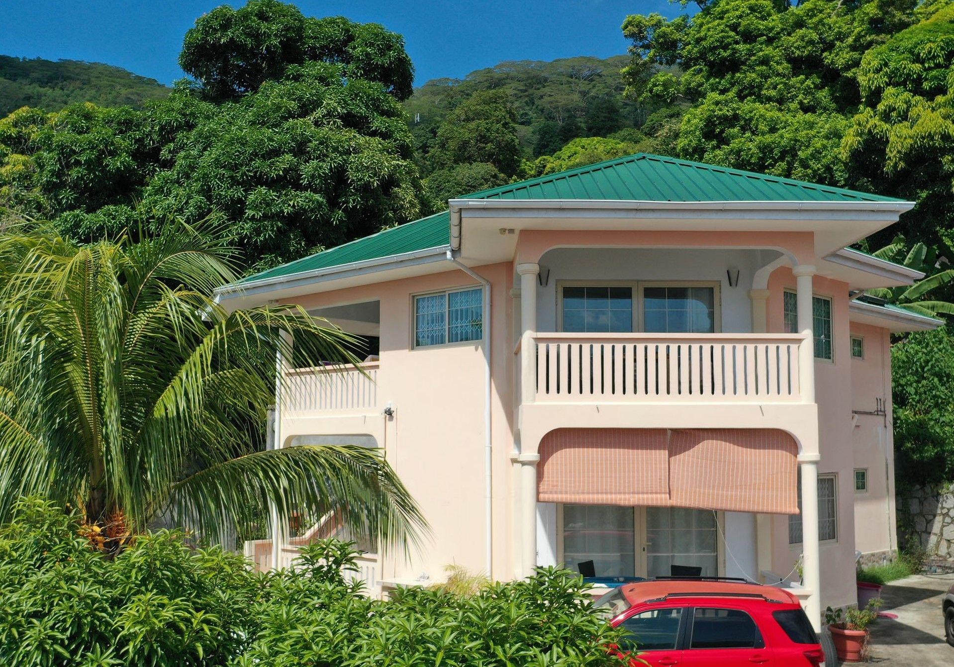 Klimatisierte Ferienwohnung mit Balkon in ruhiger   auf den Seychellen