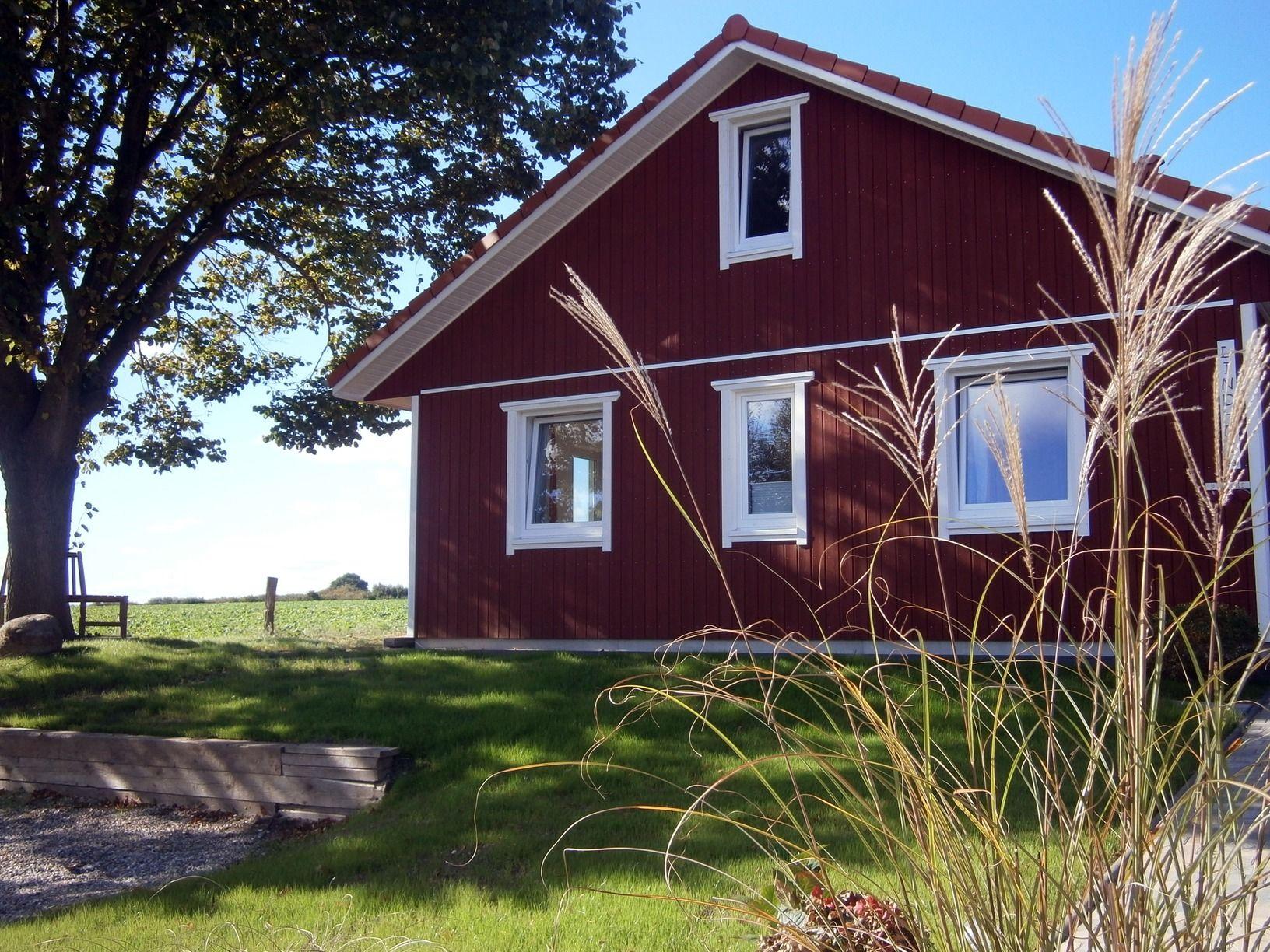 Gemütliches Ferienhaus mit Garten und Blick a Ferienhaus an der Ostsee