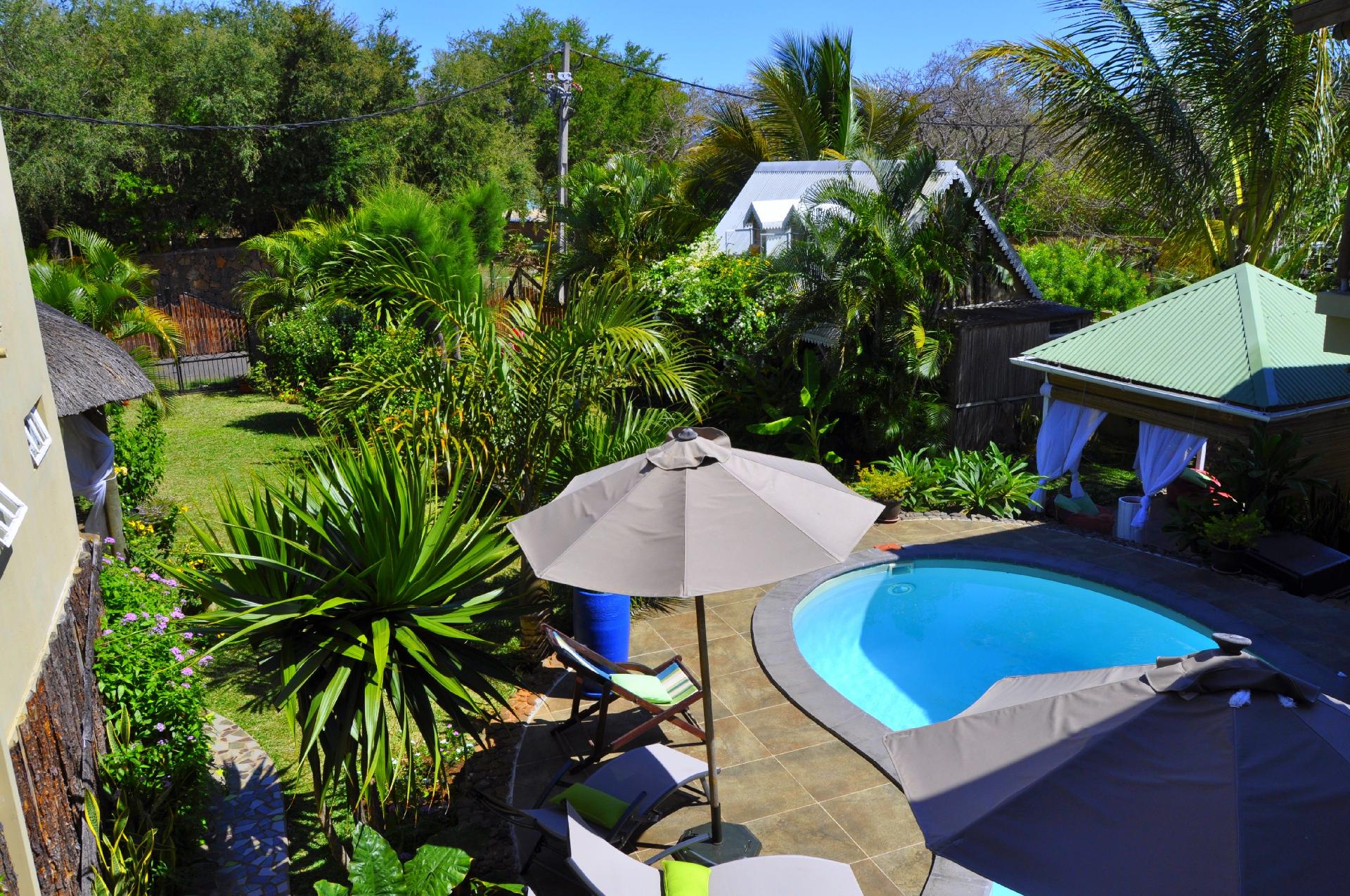 Ferienhaus mit Privatpool für 13 Personen  +   auf Mauritius