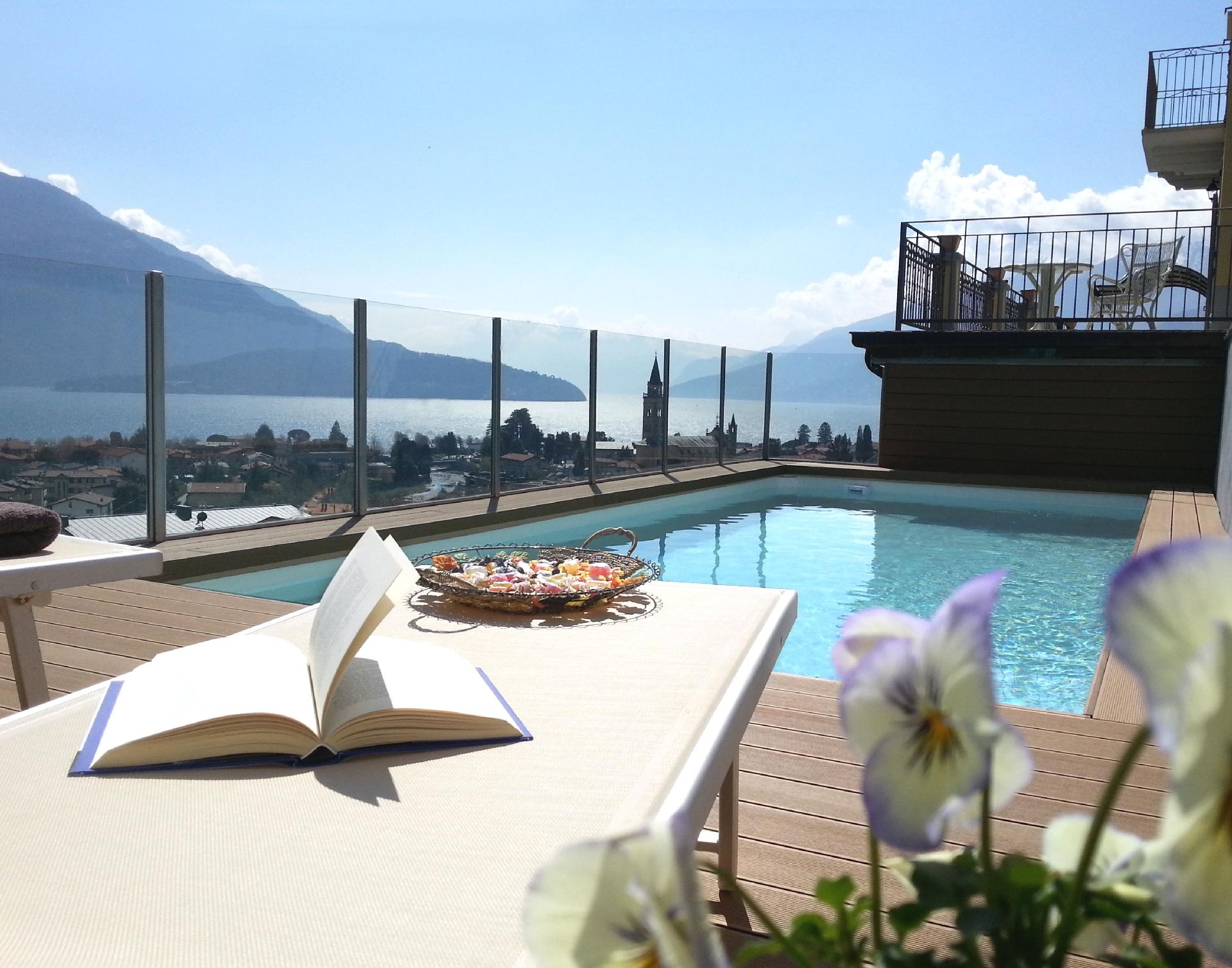 Penthouse in renovierter Jugendstilvilla mit Blick   Comer See - Lago di Como
