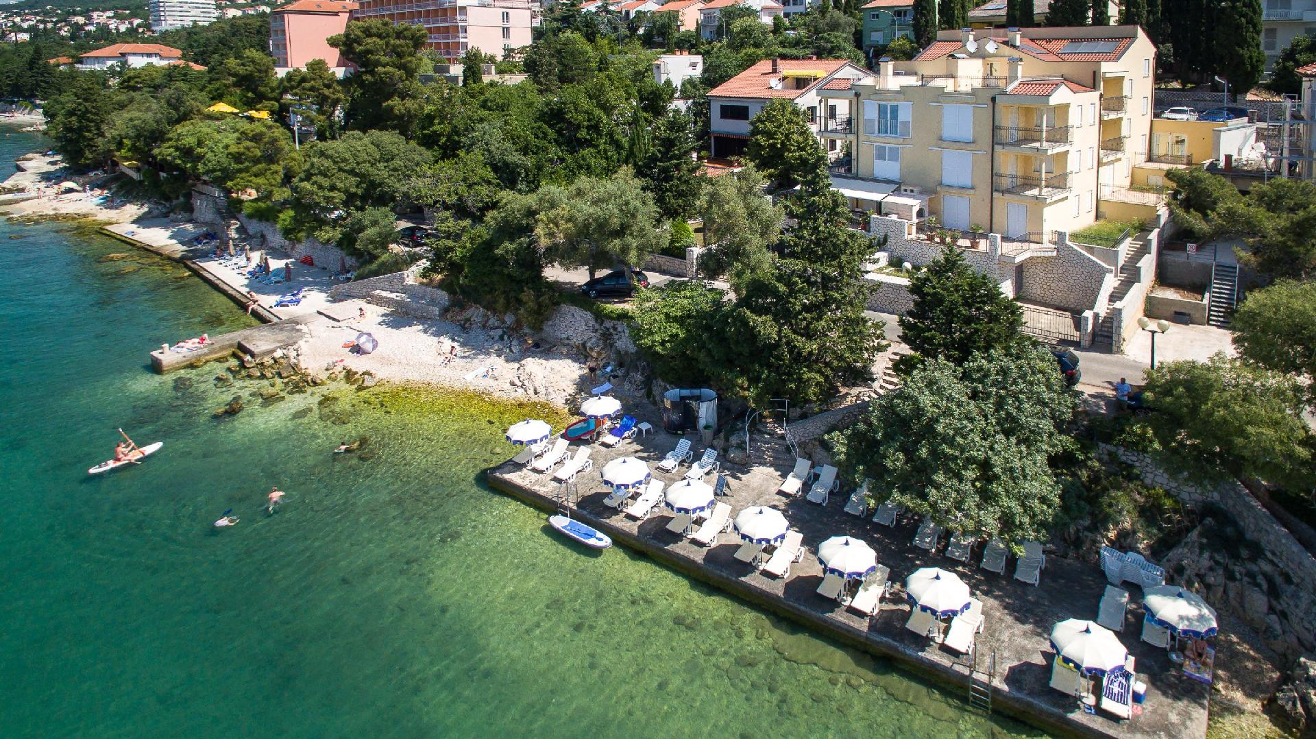 Ferienwohnung für drei Personen mit Terrasse  in Kroatien