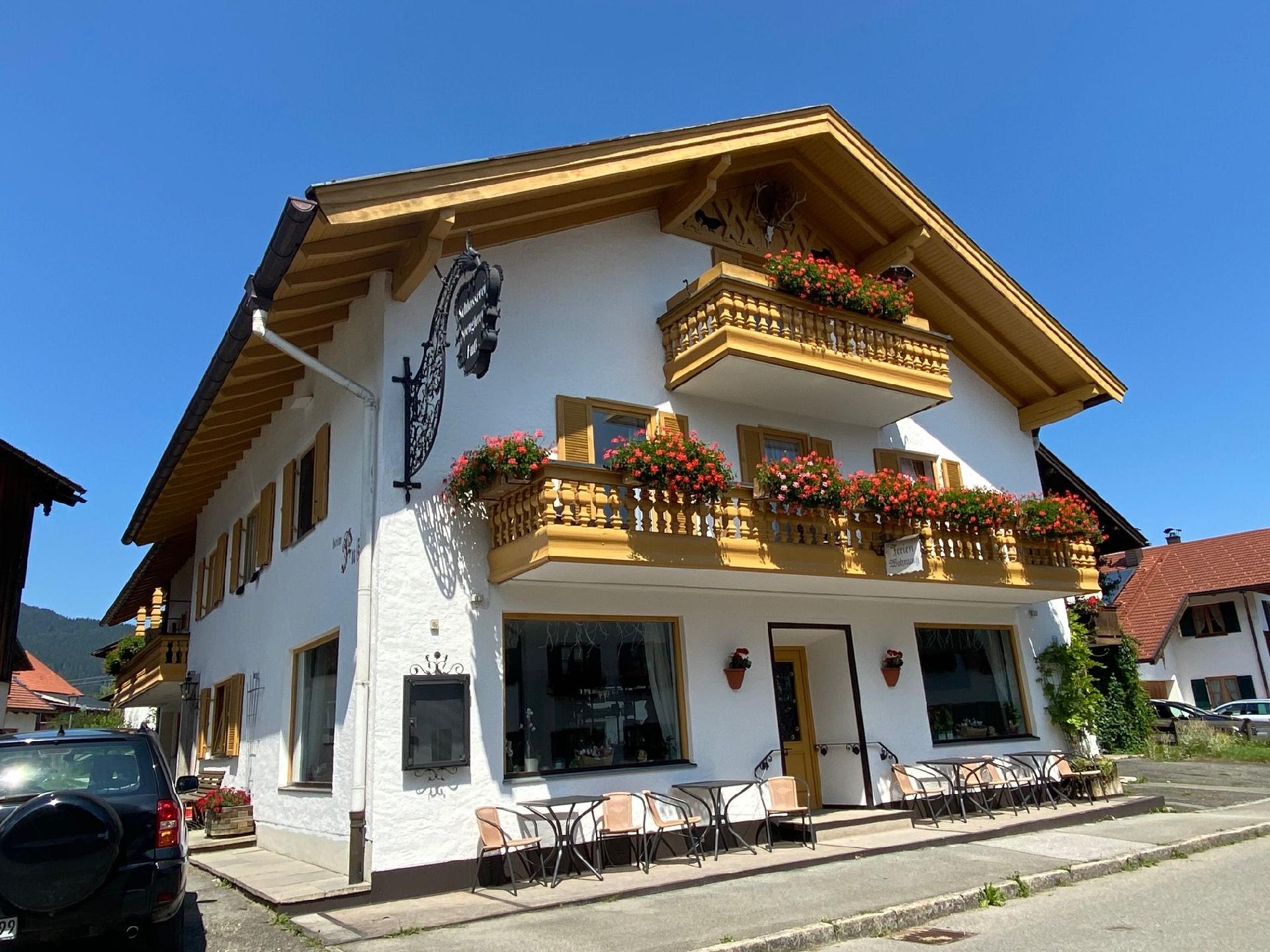 Komfortable Ferienwohnung in Unterammergau mit Gri Ferienwohnung  Zugspitze Region
