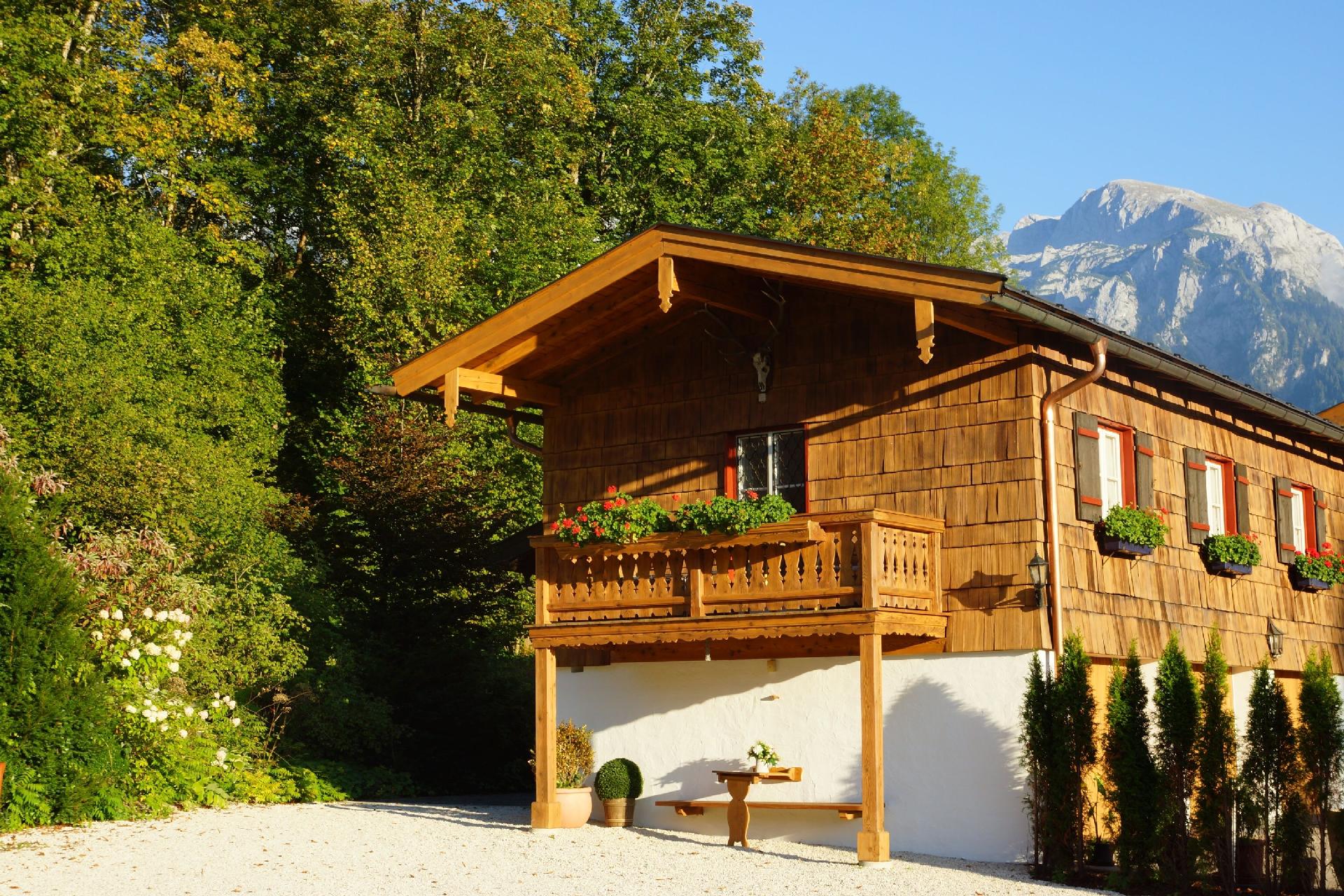 Ferienwohnung für bis zu vier Personen mit Ba Ferienhaus  Berchtesgadener Land
