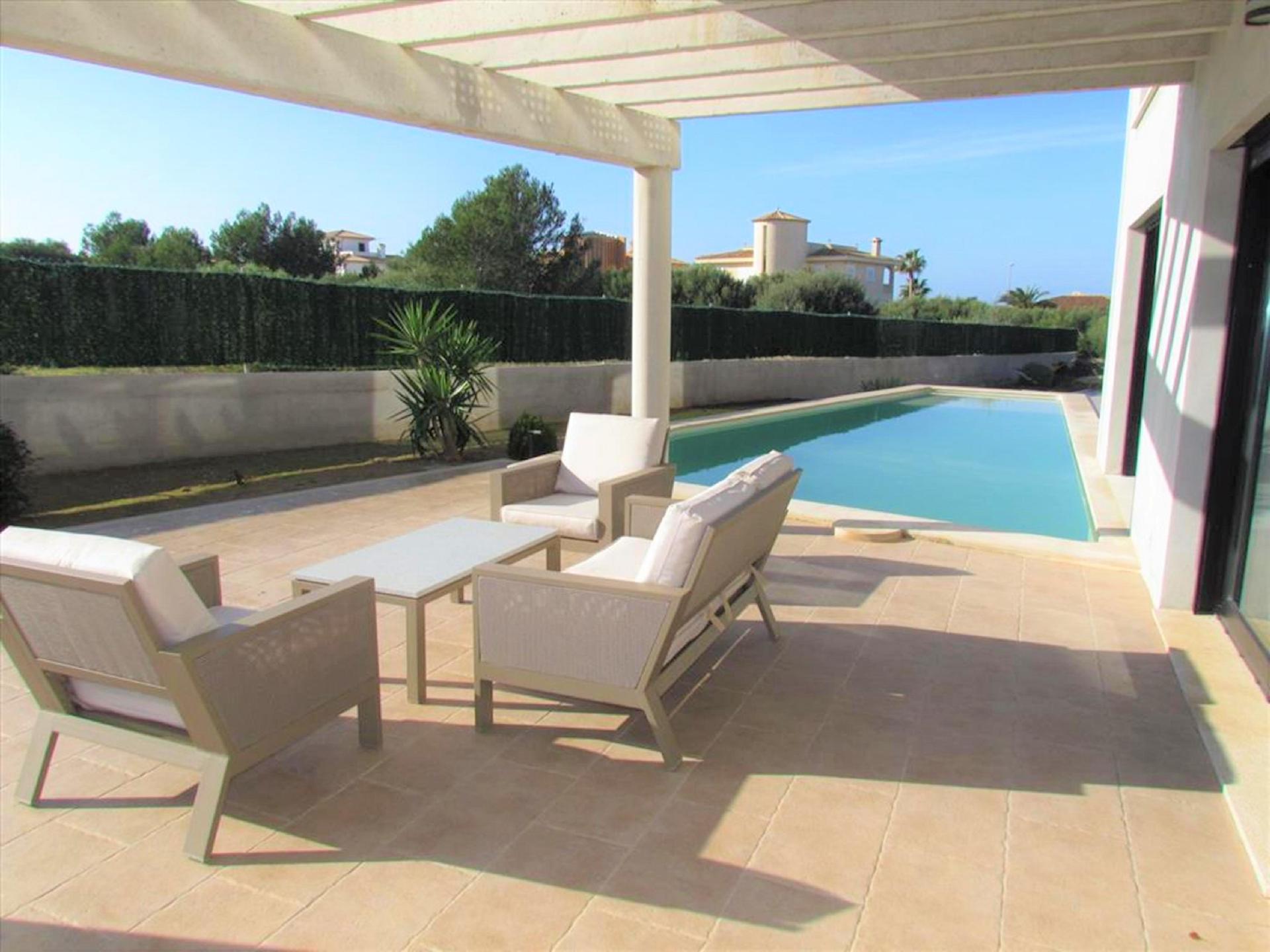 LA PRIMERA Villa de diseño con piscina privada y mini golf en Sa Torre TV Satélite WiFi Gratis