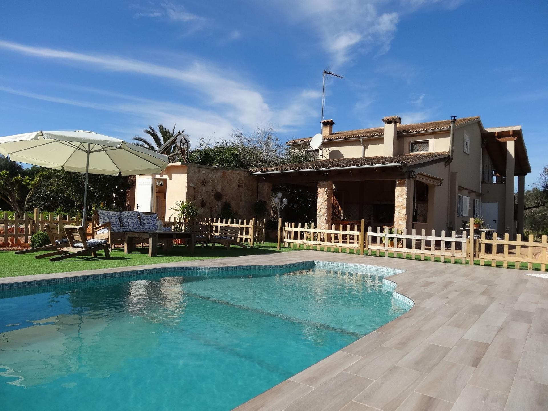 Ferienhaus in Llucmajor mit Privatem Pool Ferienhaus  Mallorca