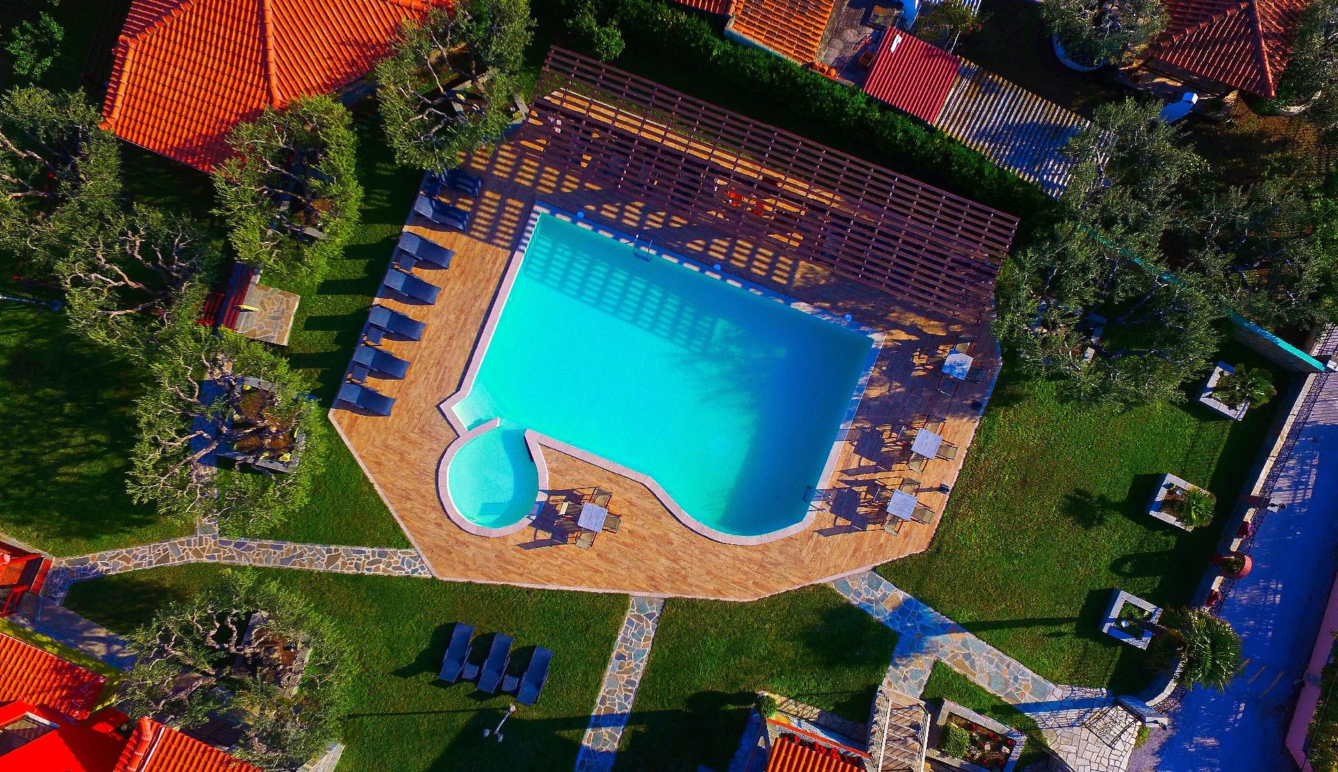 Wohnung in Gerakini mit Grill, gemeinsamem Pool un Ferienwohnung in Griechenland