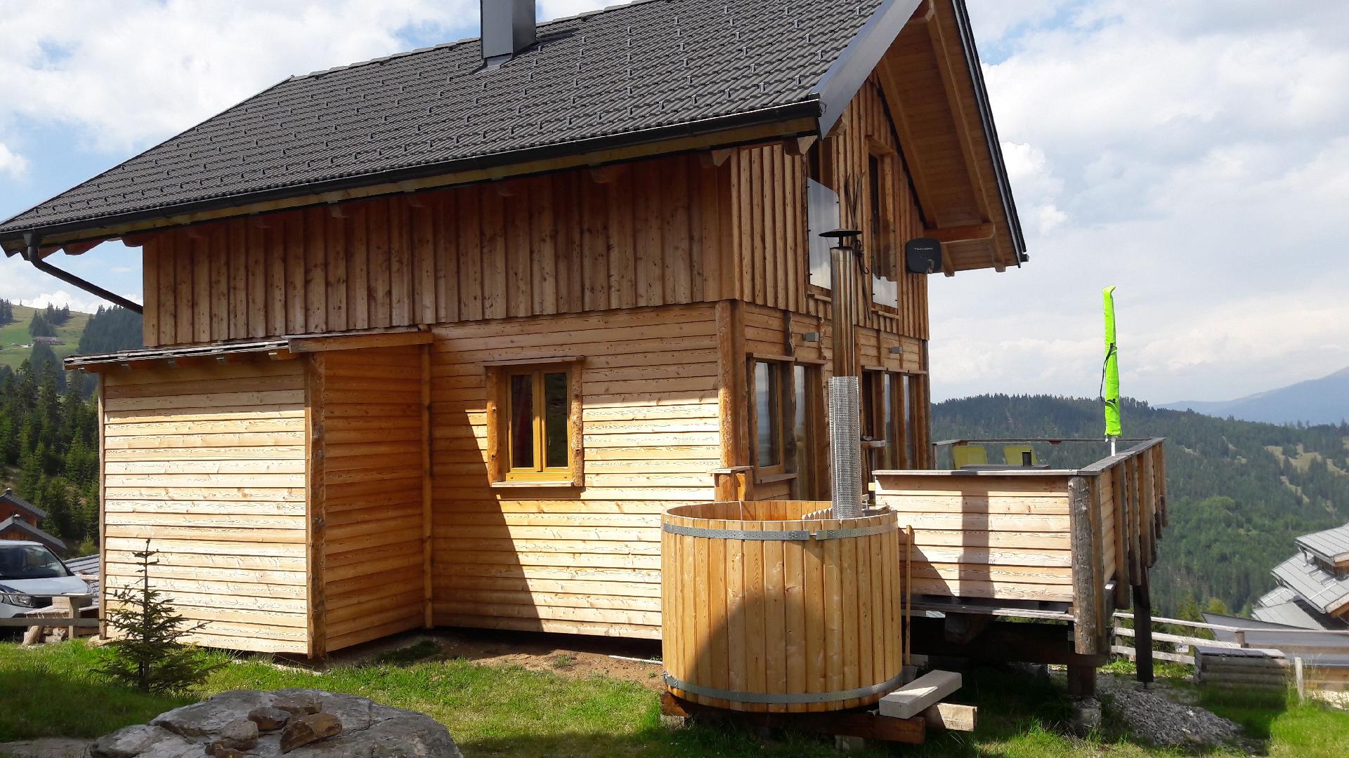 Gemütliche Bergehütte für acht Pers Ferienhaus in Österreich