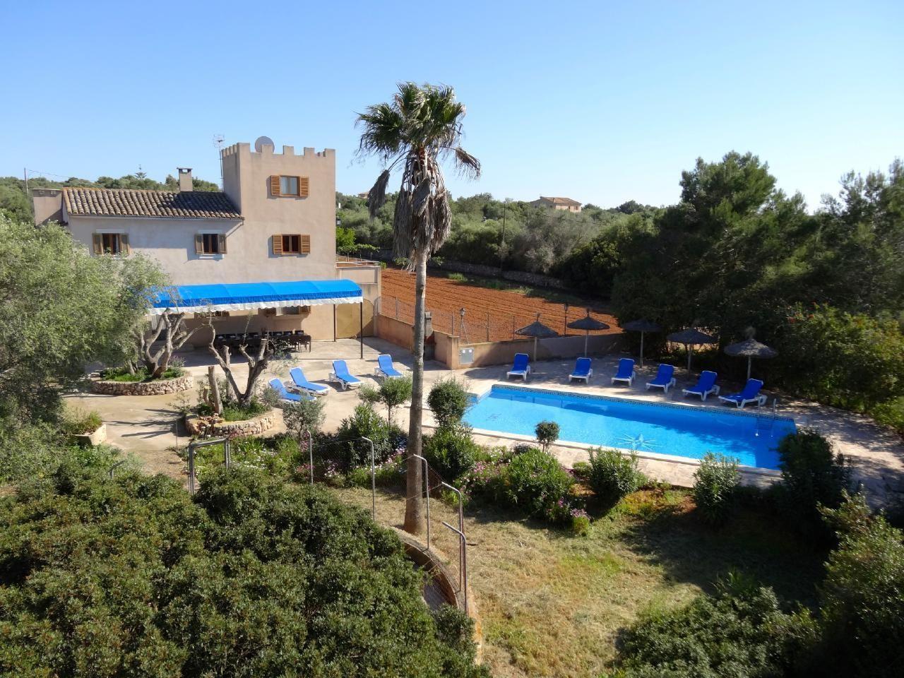Gemütliches Ferienhaus in Campos mit Gro&szli Ferienhaus  Mallorca