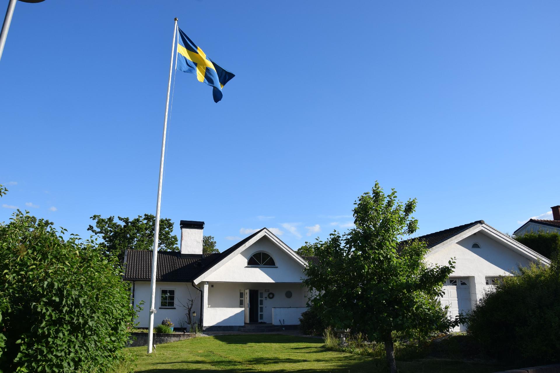 Ferienhaus in Håbo mit Privatem Pool Ferienhaus in Schweden