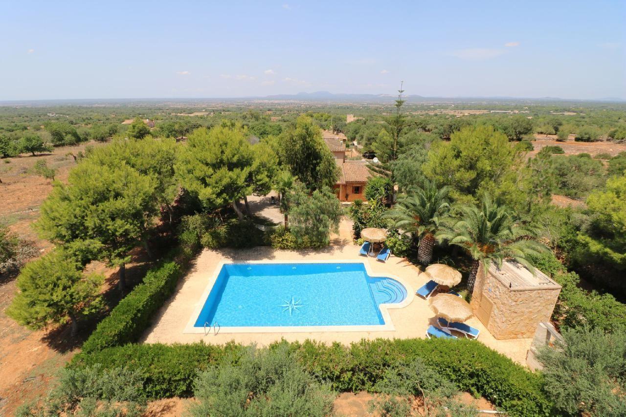 Ideales Ferienhaus in Campos mit Privatem Pool  in Spanien