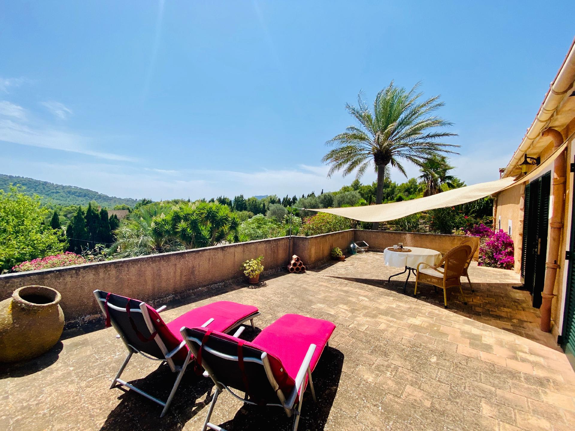 Charmante Wohnung in Manacor mit Garten, Grill und Ferienwohnung  Mallorca