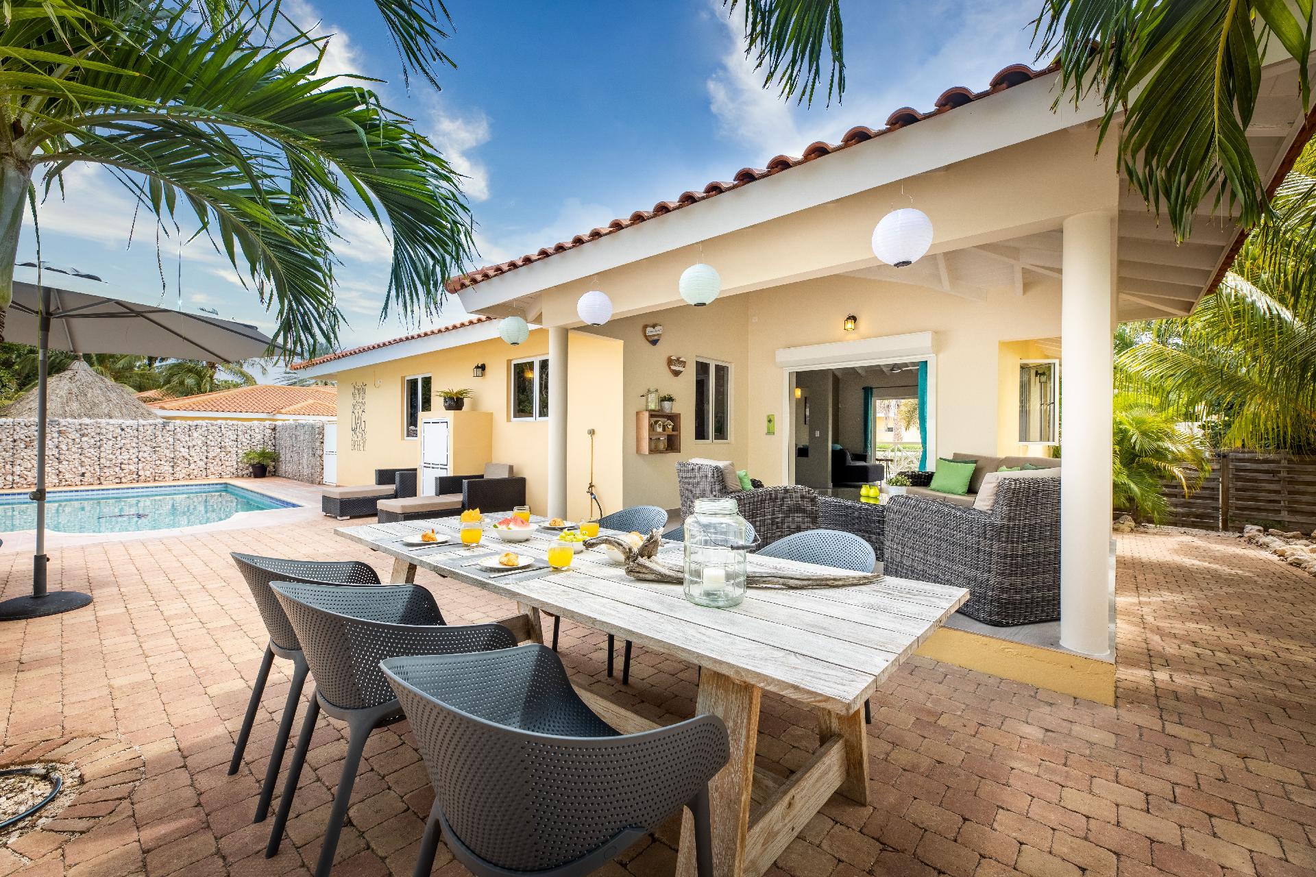 Ferienhaus mit Privatpool für 6 Personen ca.  Ferienhaus in Curacao