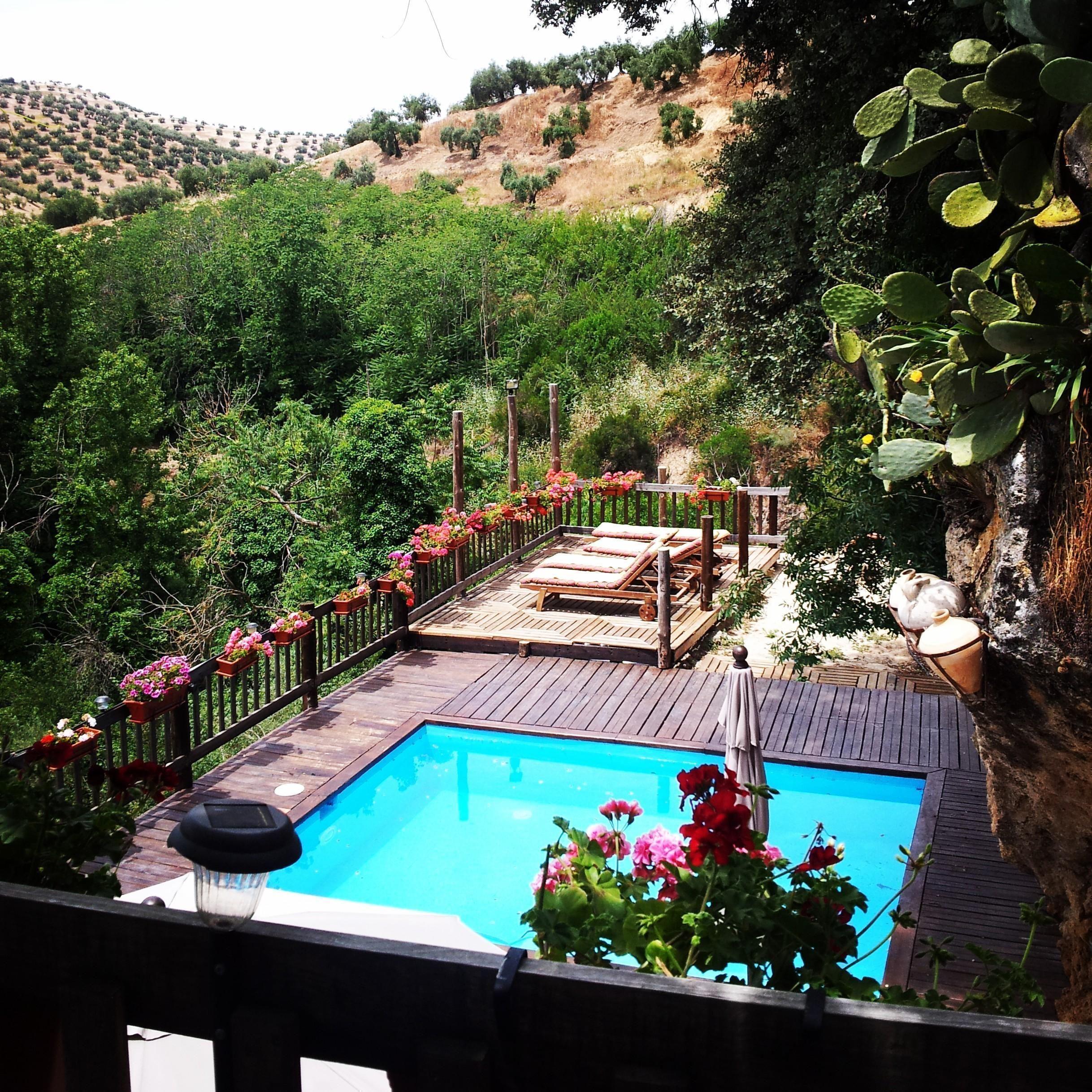 Landhaus in den Bergen Andalusiens mit Pool und sc Ferienhaus 
