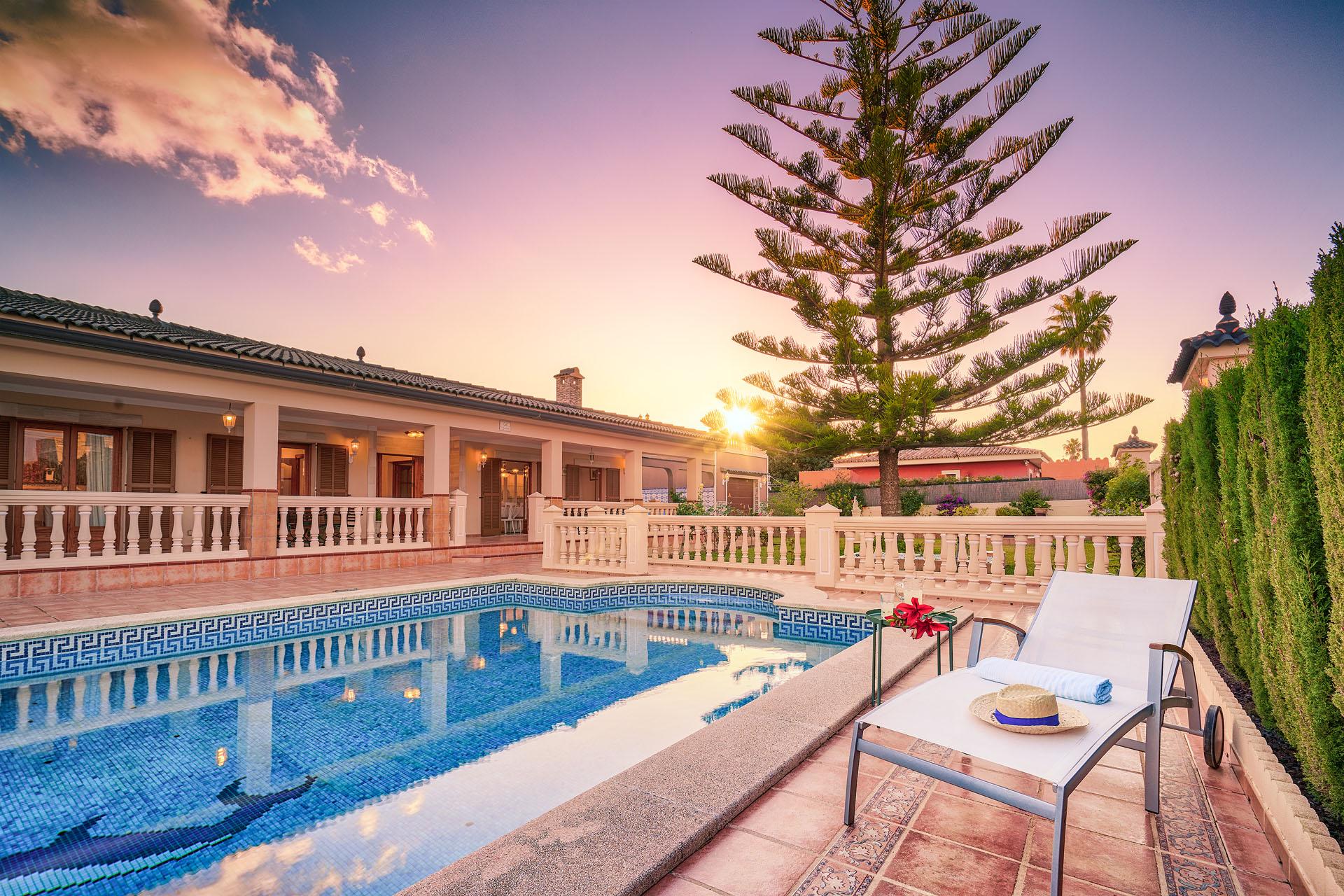 Ferienhaus mit Privatpool für 6 Personen ca.    Mallorca Süd