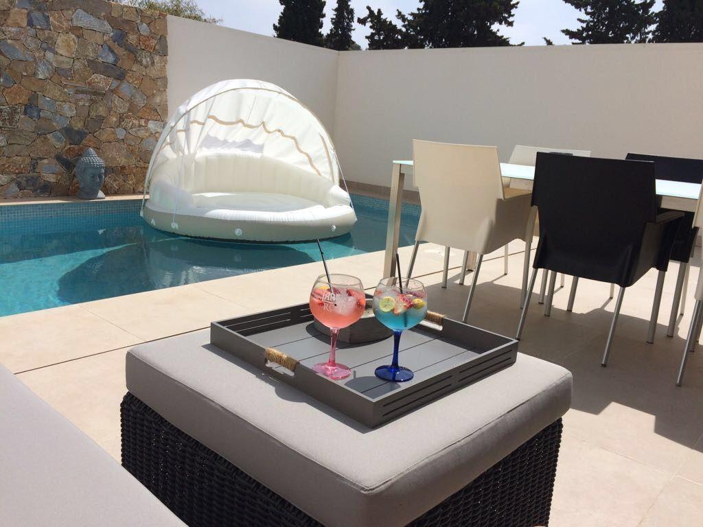 Moderne frei stehende Villa mit Pool in Mar Menor Ferienhaus in Spanien