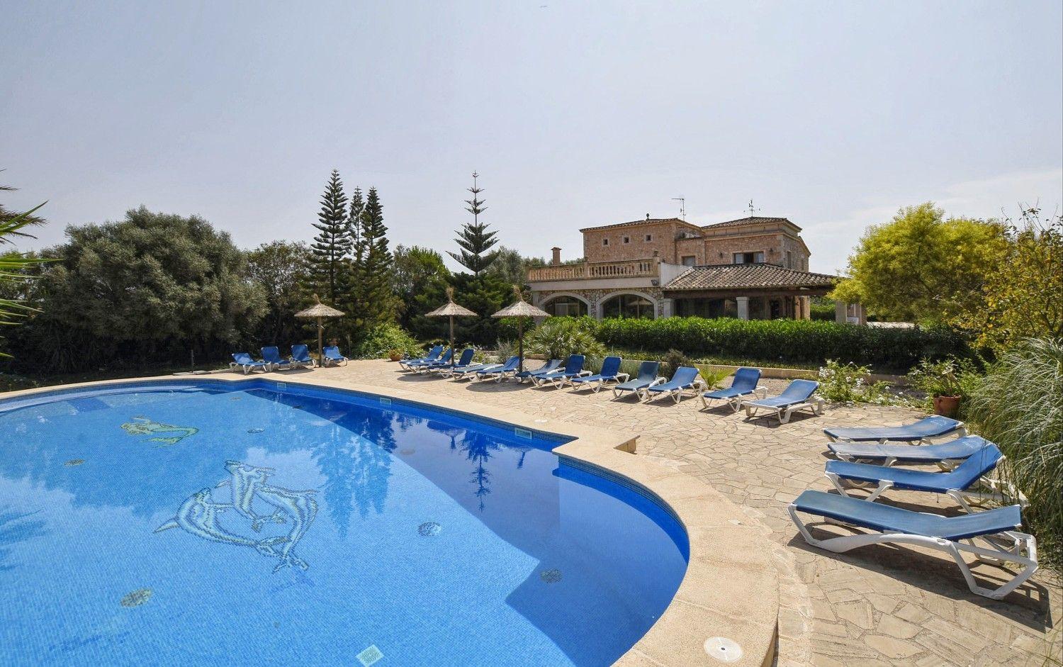 Ferienhaus mit Privatpool für 18 Personen ca 700 m² in Campos Mallorca Südküste von Mallorca