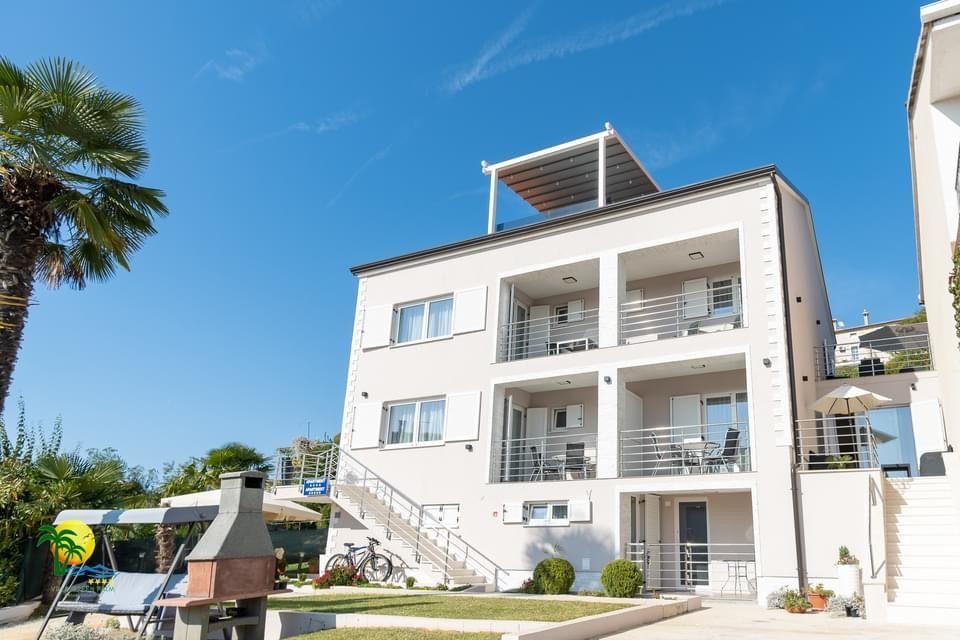 Ferienwohnung mit Balkon für vier Personen in Ferienhaus in Istrien
