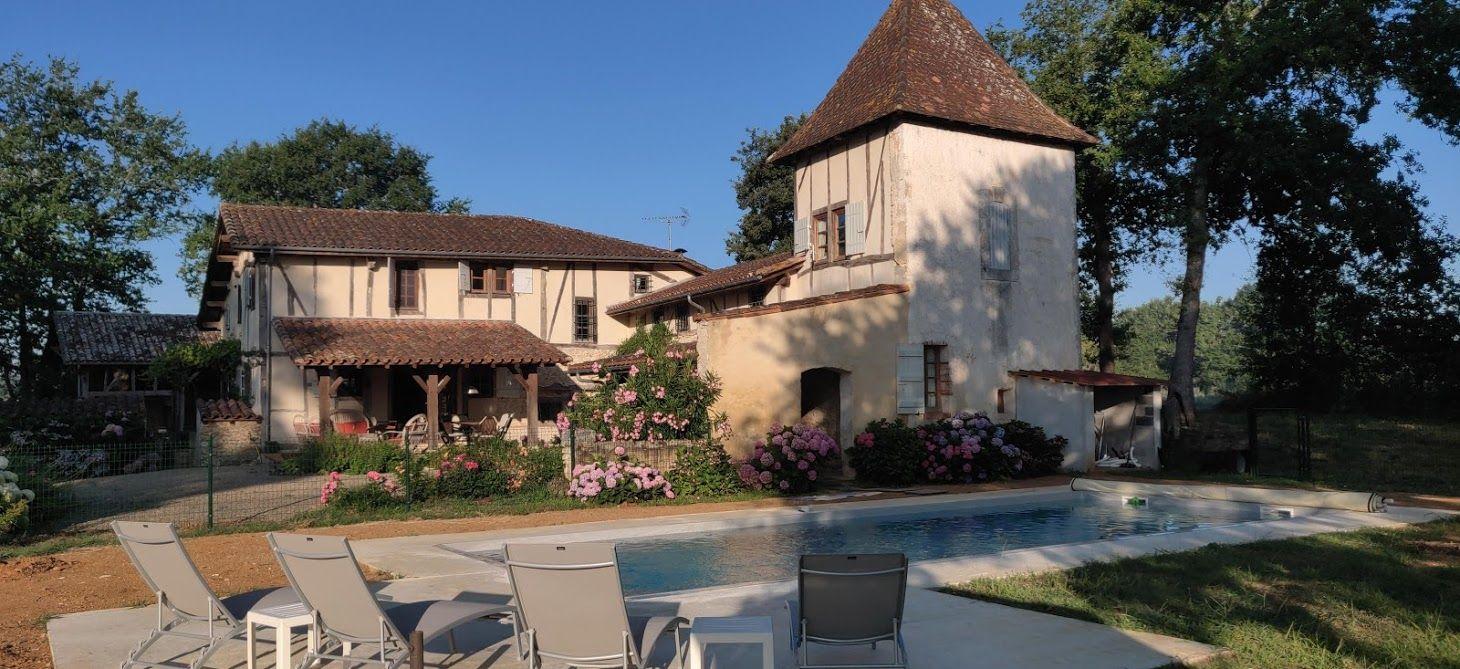 Ferienhaus mit Privatpool für 7 Personen  + 1 Ferienhaus in Frankreich