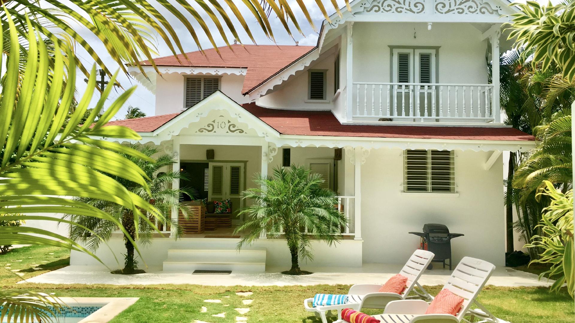 Ferienhaus mit Privatpool für 8 Personen ca.  Ferienhaus  Dominikanische Republik