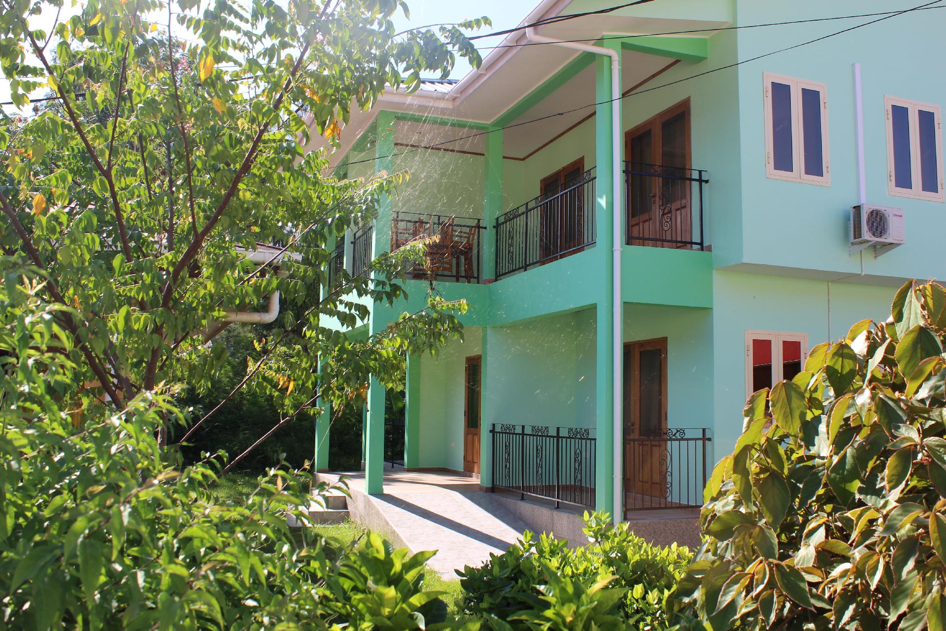 Ferienwohnung in Grand Anse mit Kleiner Terrasse Ferienwohnung auf den Seychellen