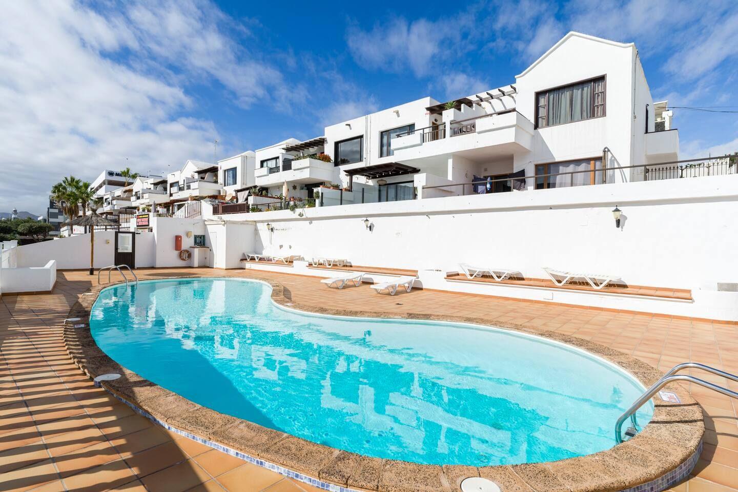 Gemütliches Strand-Apartment in bester Lage Ferienhaus  Lanzarote