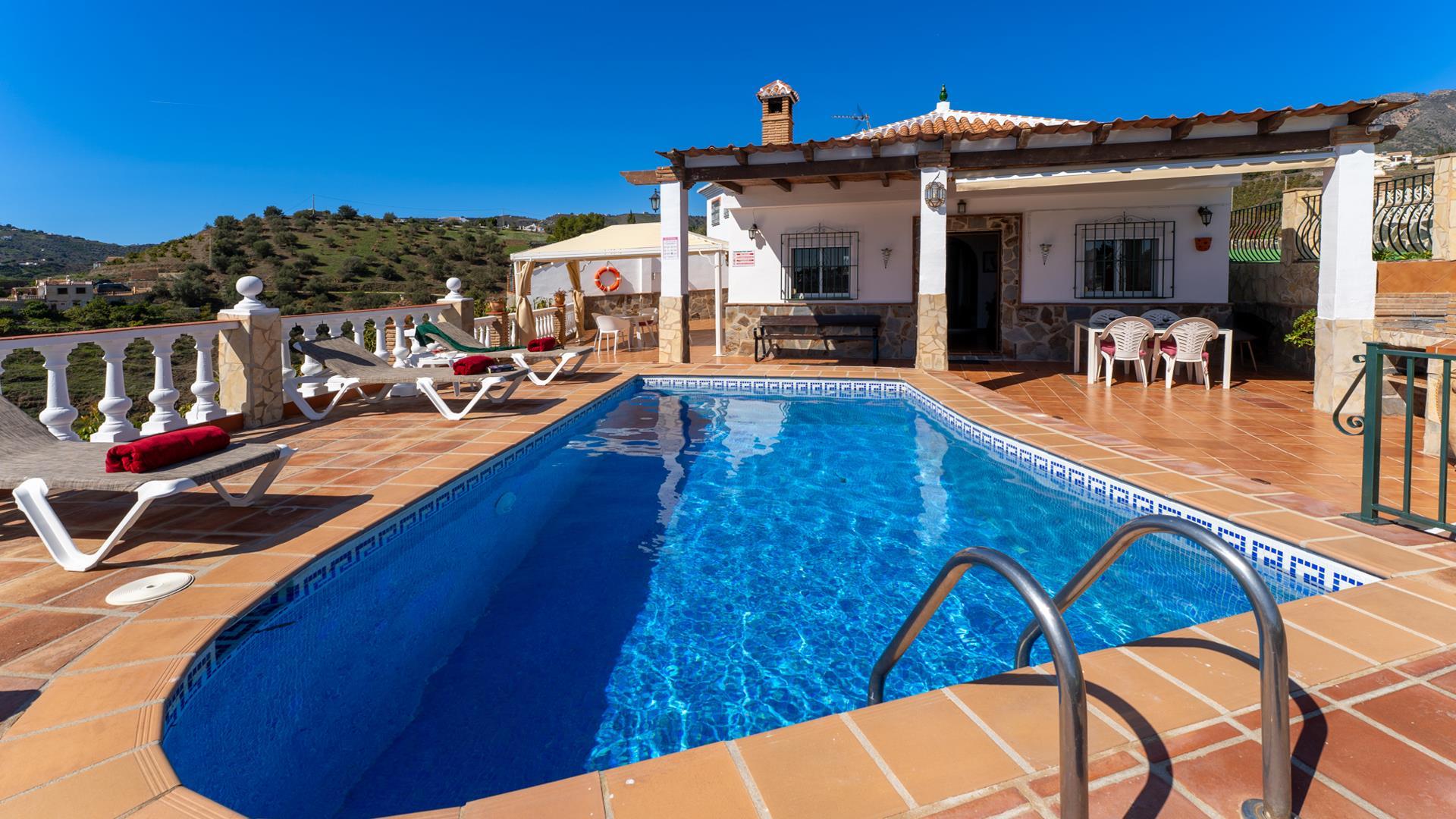 Ferienhaus mit Privatpool für 4 Personen ca.    Costa del Sol