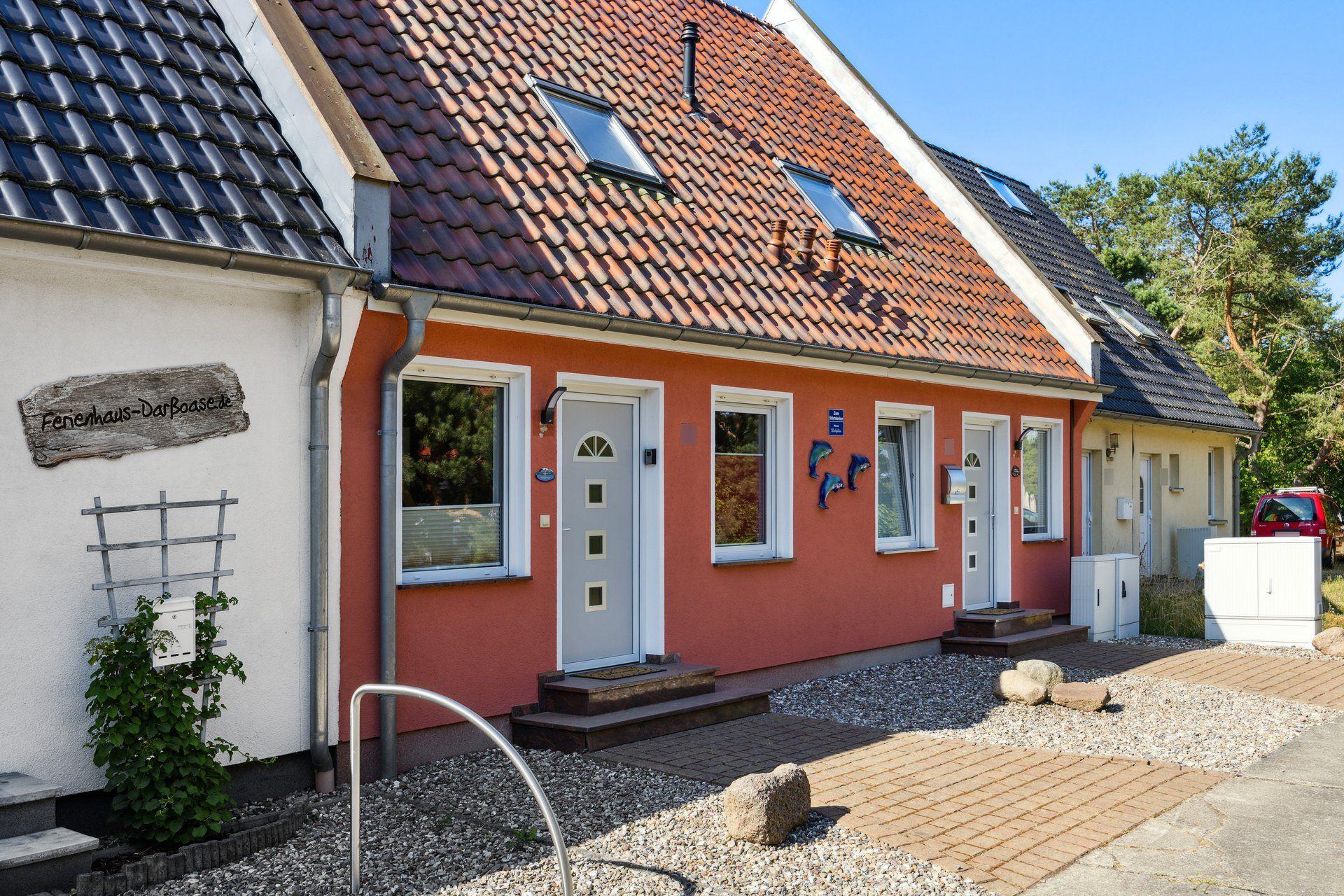 Ferienhaus in Pruchten mit Terrasse, Grill und Gar  an der Ostsee