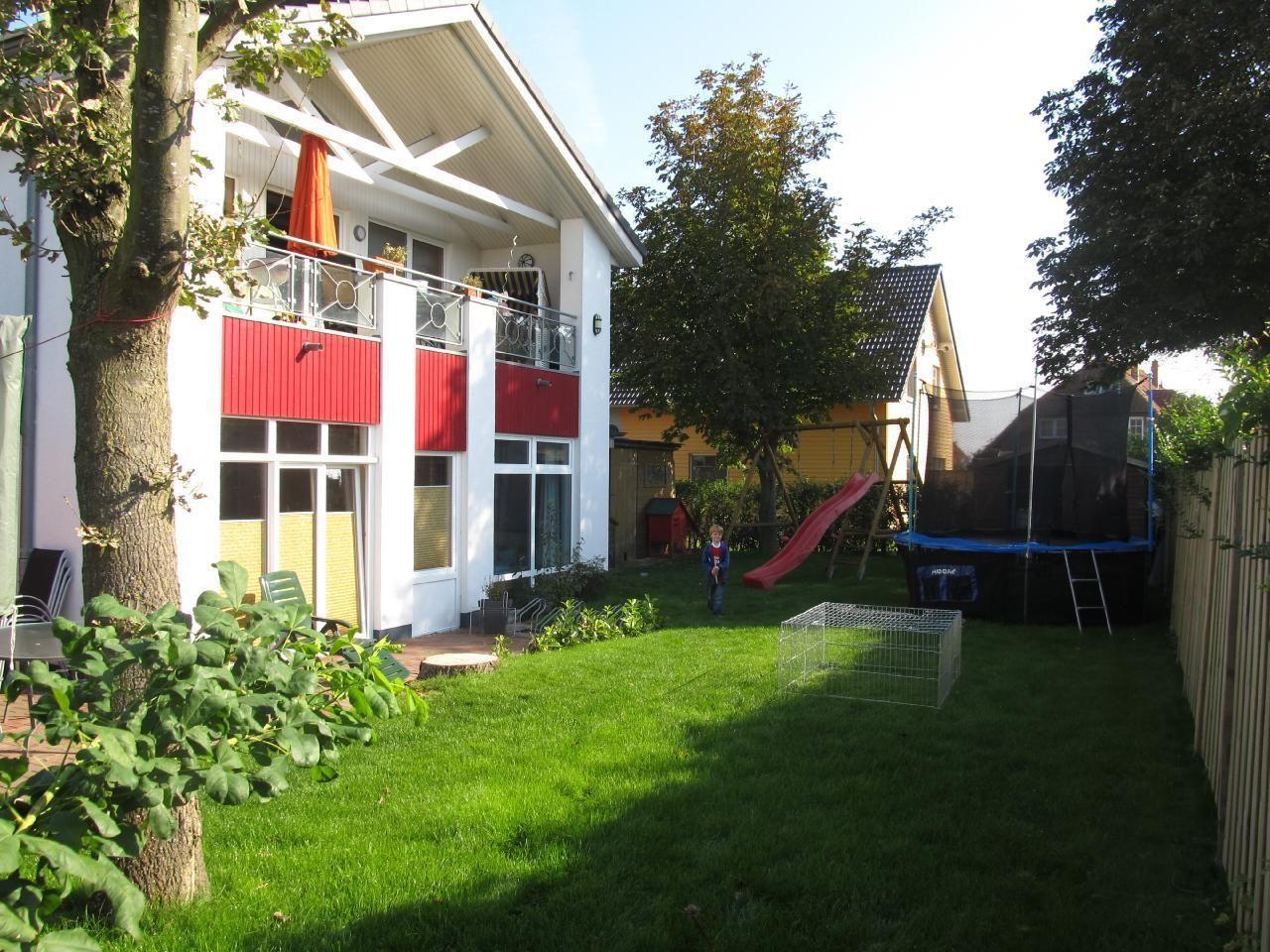 Appartement in Wulfen mit Garten, Grill und Terras  an der Ostsee