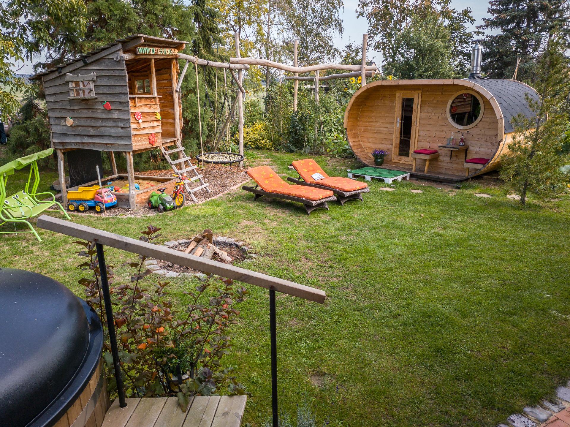 Wohnung in Niedergurig mit Grill, Sauna und Garten  in Europa