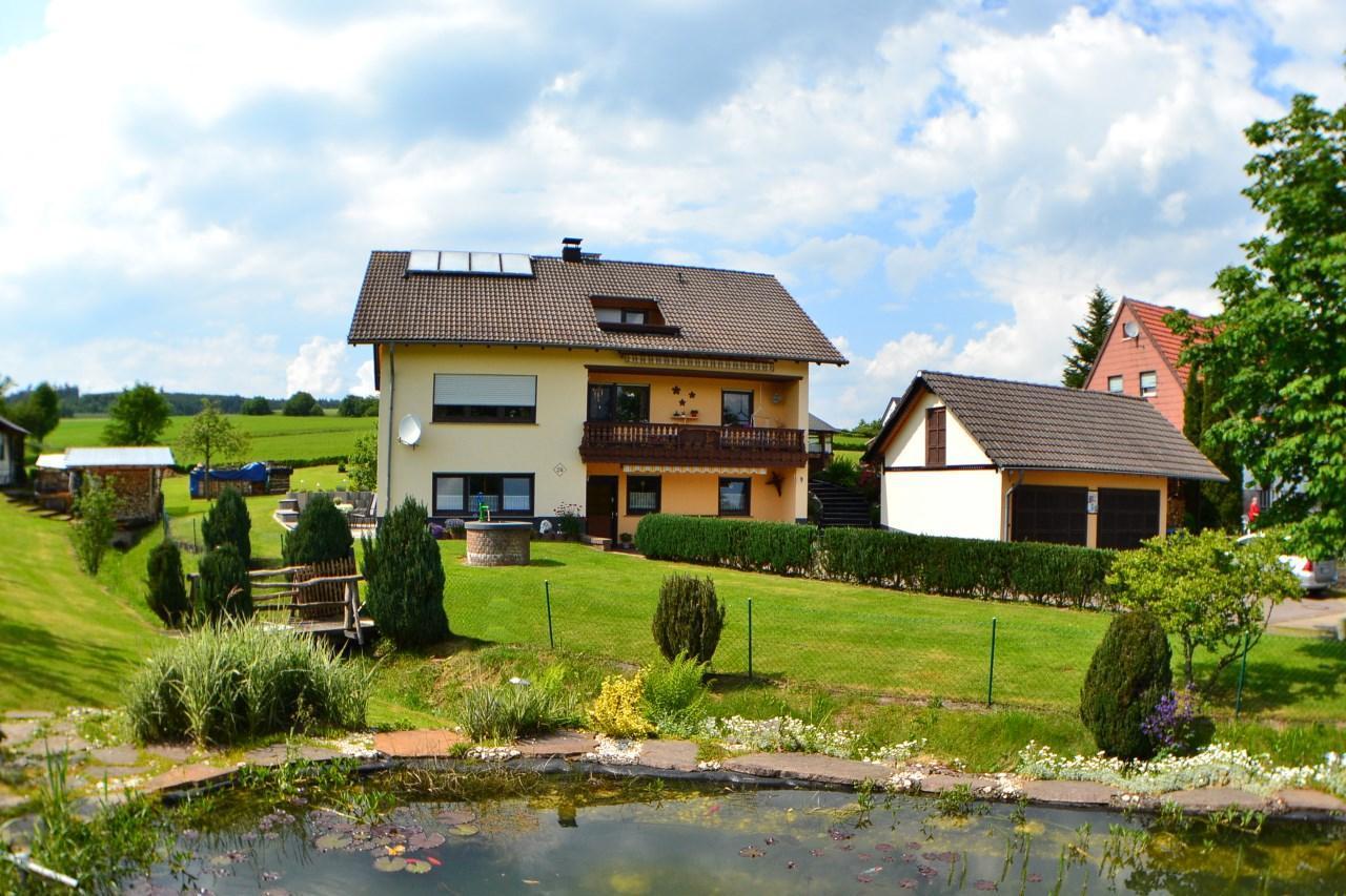 Ferienwohnung in Eckweisbach mit Grill, Terrasse u   Hessische Rhön Spessart  Region
