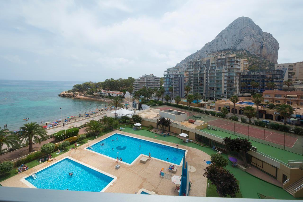 Ferienwohnung in Calp mit Eigenem Balkon und Meerb  in Spanien