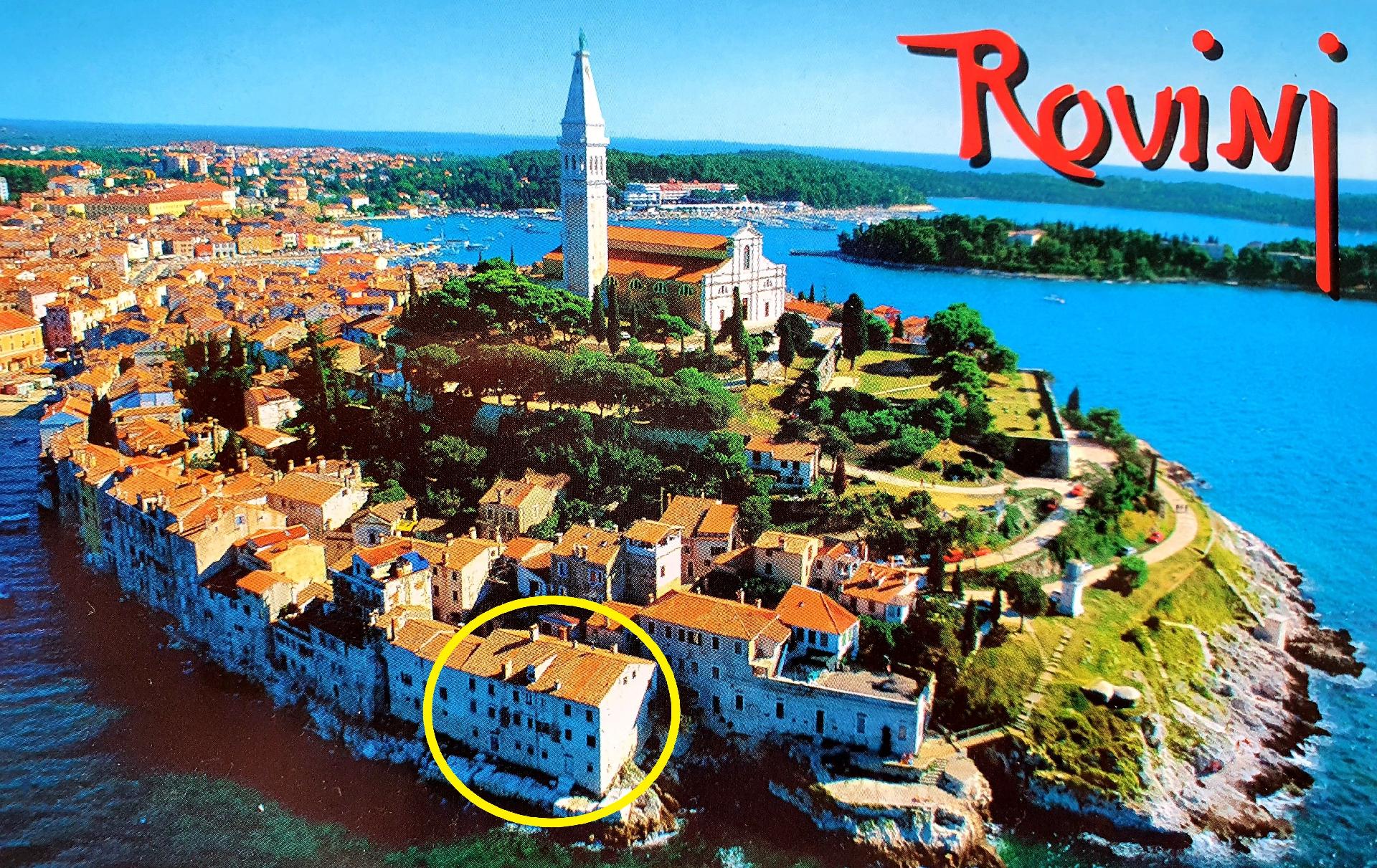 Ferienwohnung in Rovinj mit Terrasse und Meerblick  in Istrien