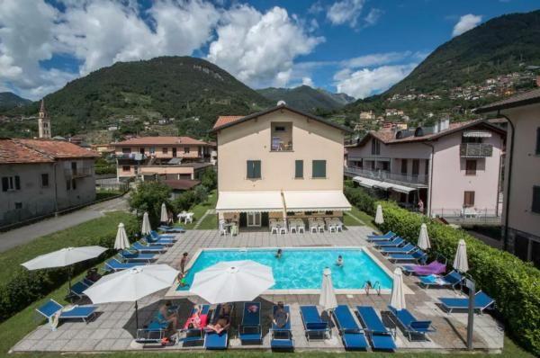 Wohnung in Domaso mit Großem Garten und Nah    Comer See - Lago di Como