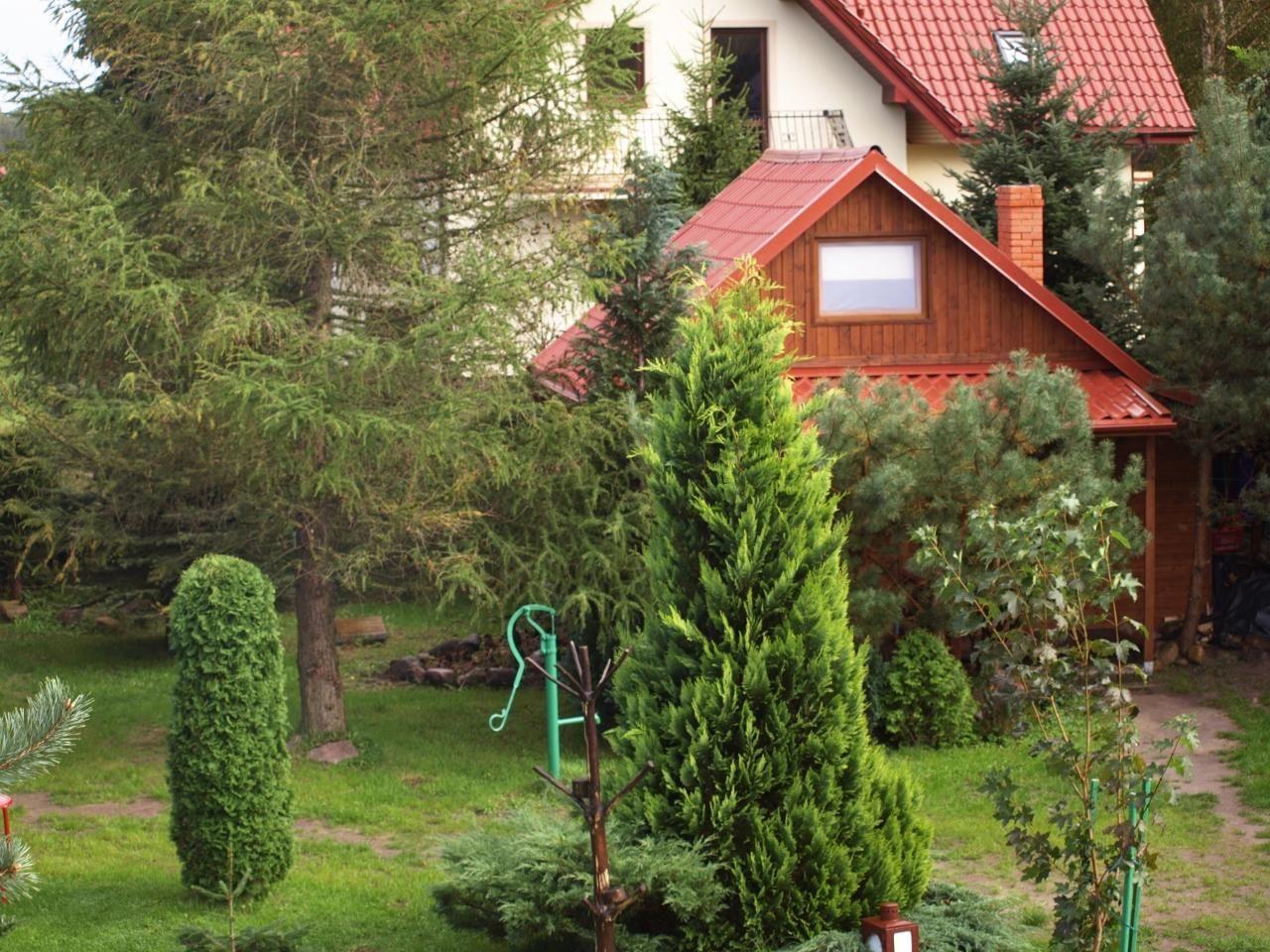 Ferienhaus in Kopalino mit Garten, Terrasse und Gr  