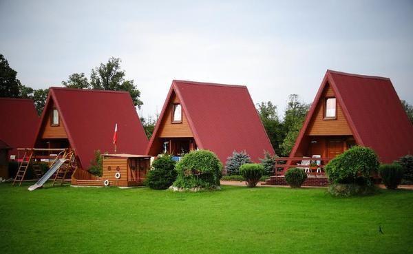Ferienhaus in Karcino mit Garten, Terrasse und Gri  in Polen