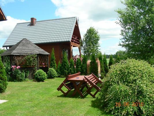 Ferienhaus in Za?akowo mit Garten, Terrasse und Gr  in Polen