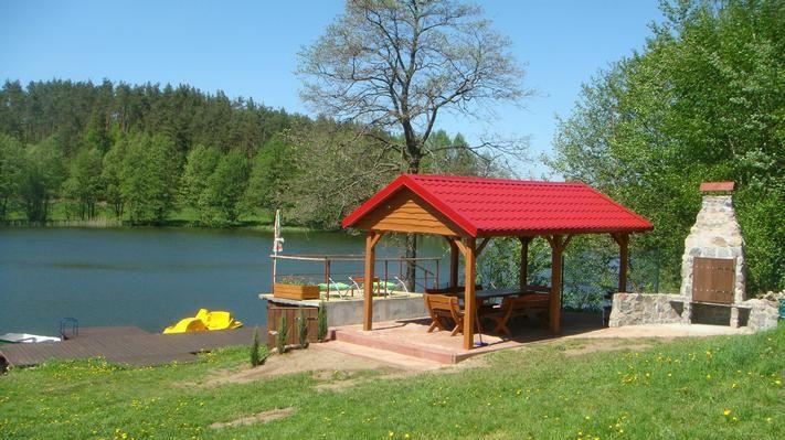 Ferienhaus in Podjazy mit Garten, Grill und Terras  in Polen